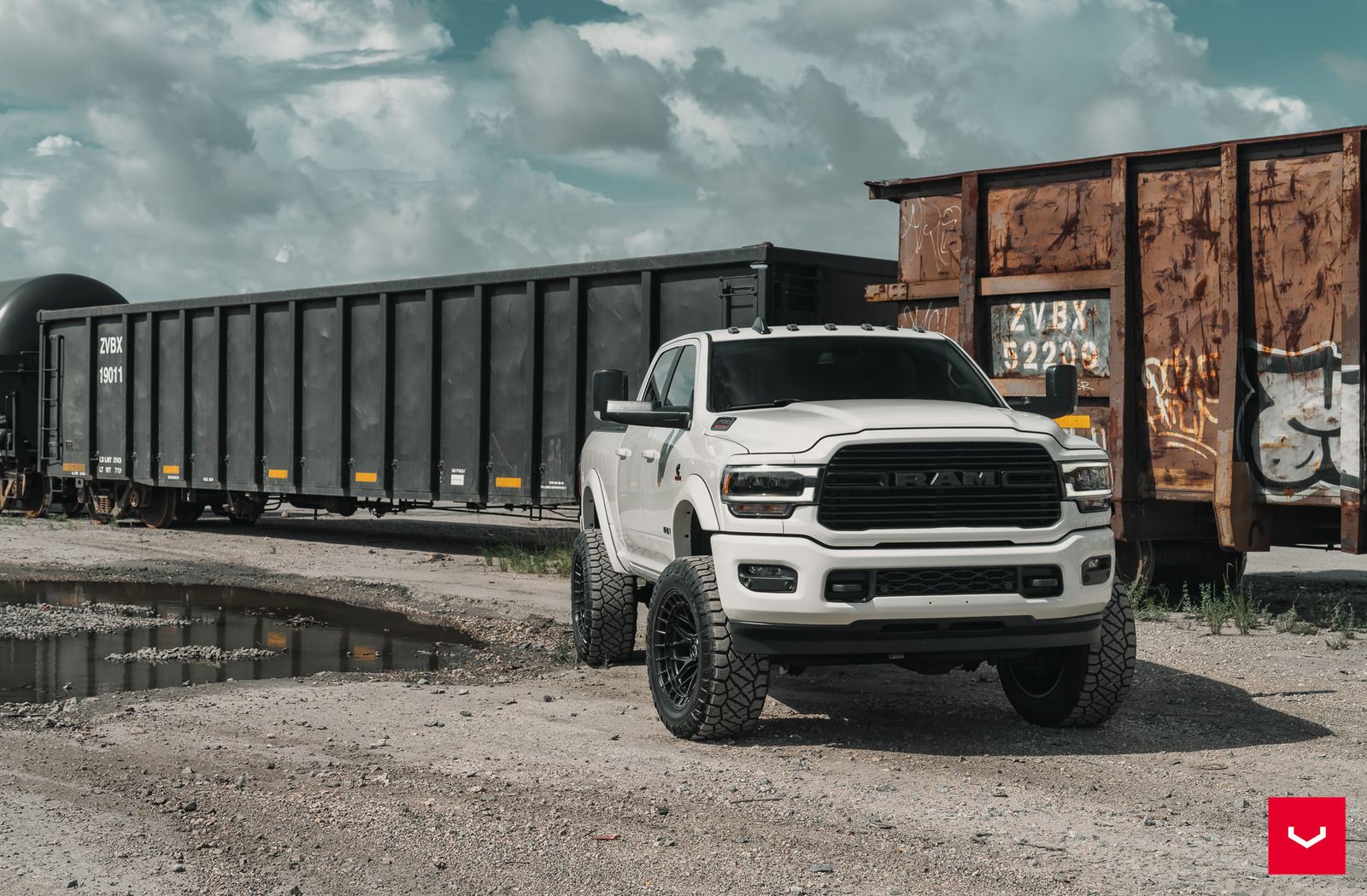 Vossen Forged HFX-1 (8-lug) on RAM 2500 5th gen (2019-), photo 2