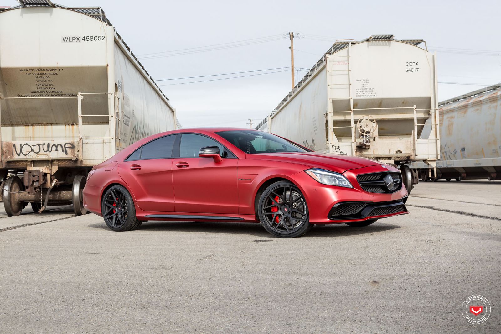Vossen Forged VPS-315T on Mercedes-Benz CLS C218.1