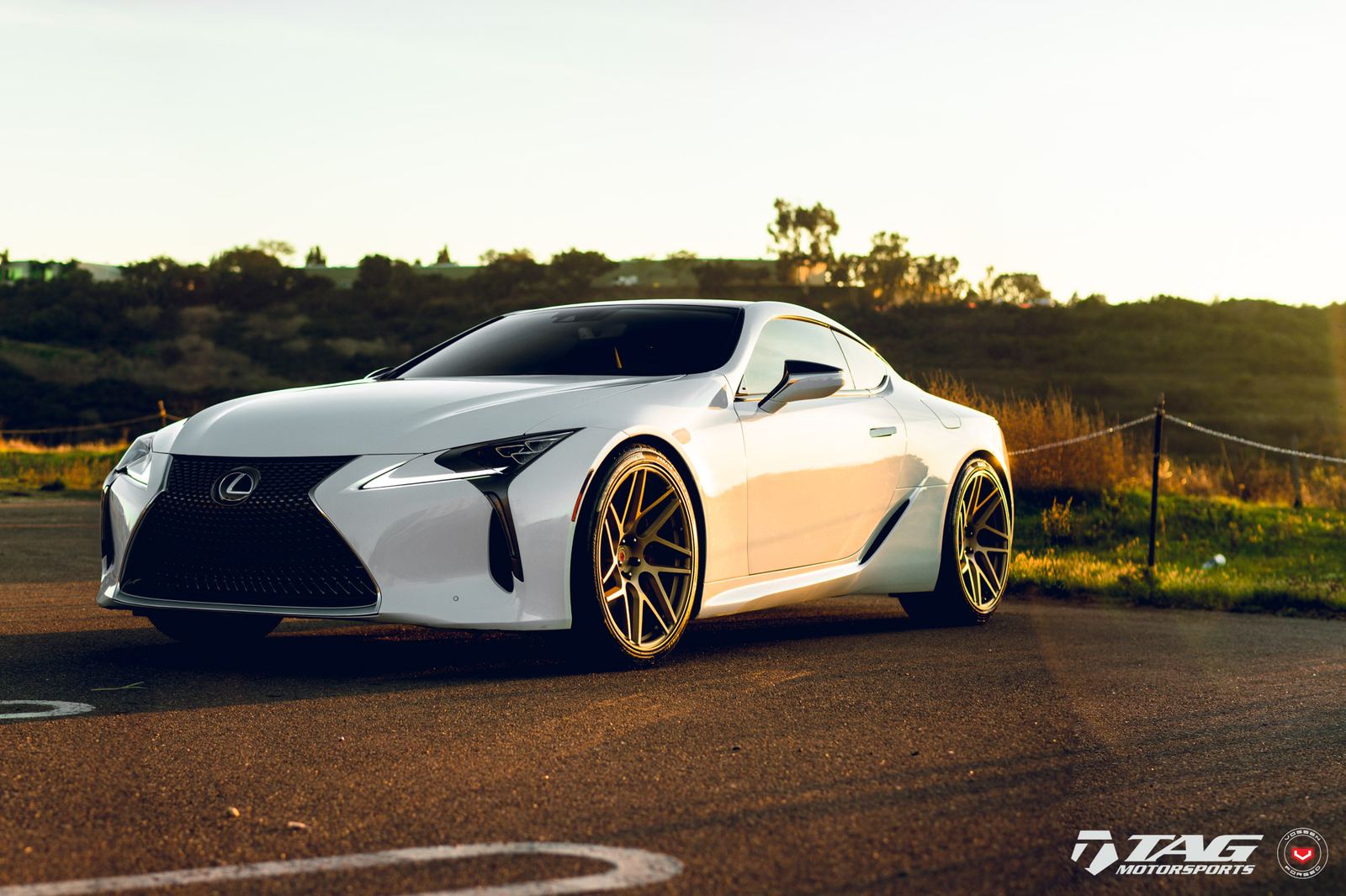 Vossen Forged VPS-315T on Lexus LC Z100