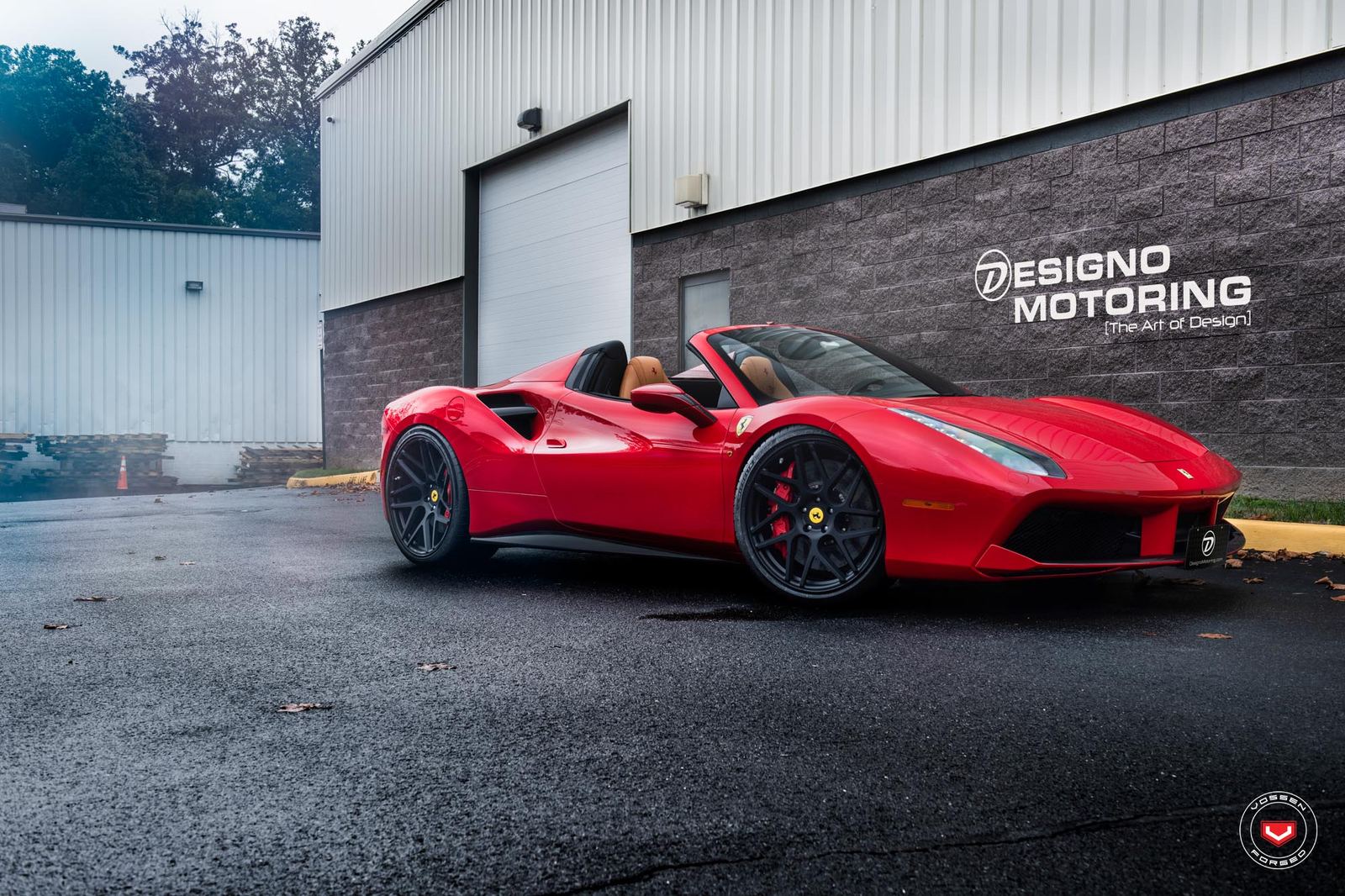 Vossen Forged VPS-315T on Ferrari 488