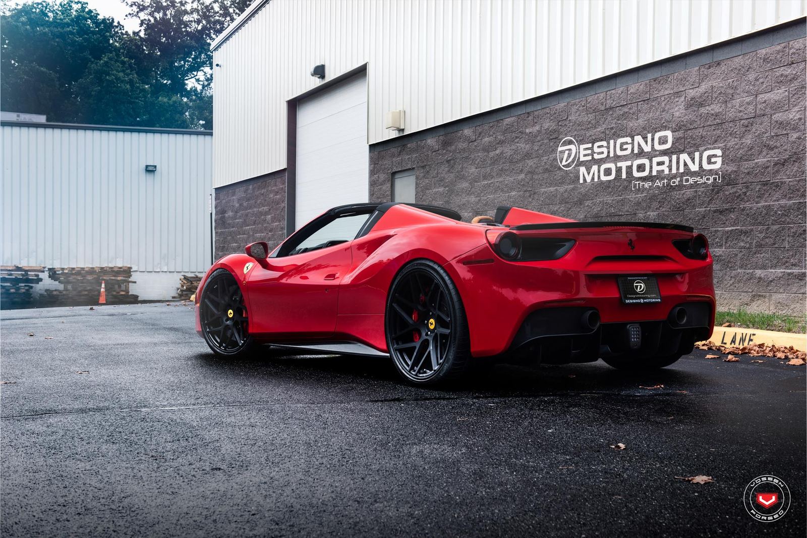 Vossen Forged VPS-315T on Ferrari 488, photo 2