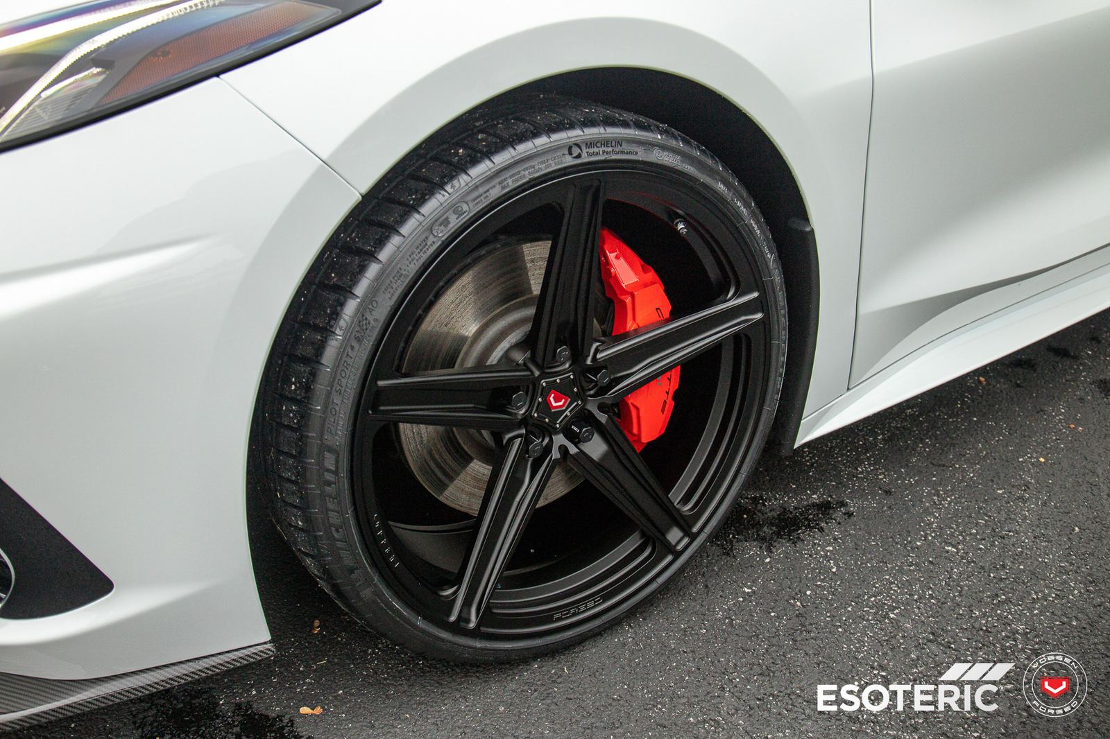 Vossen Forged M-X5 on Chevrolet Corvette C8, photo 2
