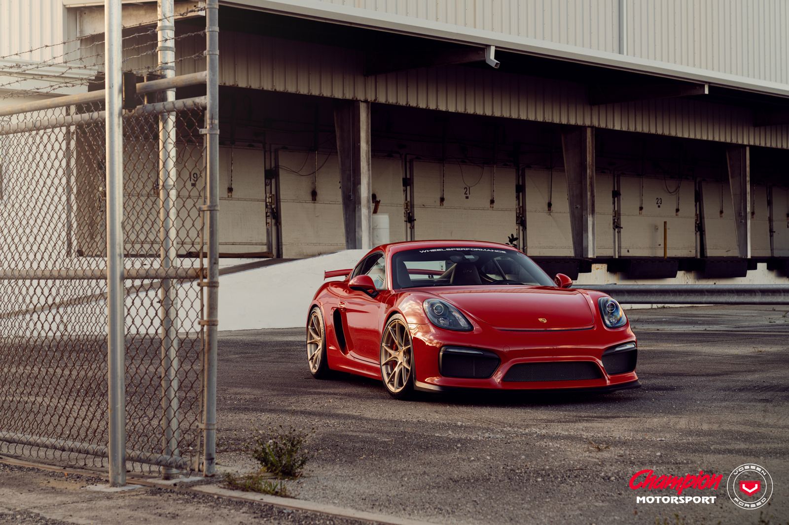 Vossen Forged RS74 on Porsche Cayman 981