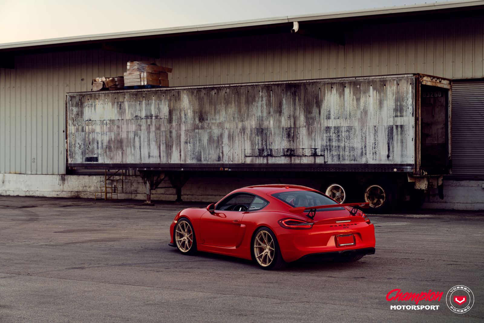 Vossen Forged RS74 on Porsche Cayman 981, photo 2