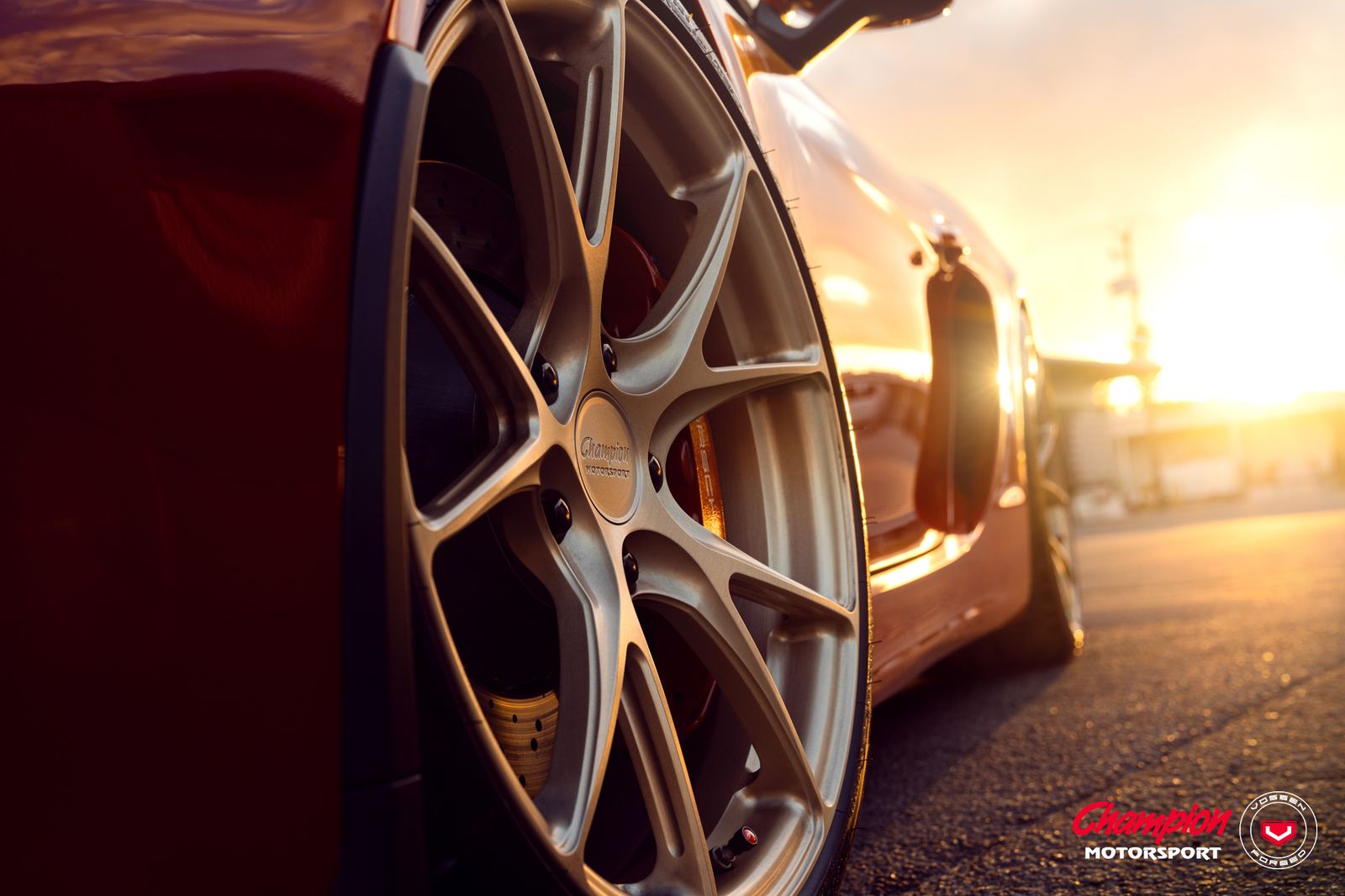 Vossen Forged RS74 on Porsche Cayman 981, photo 3