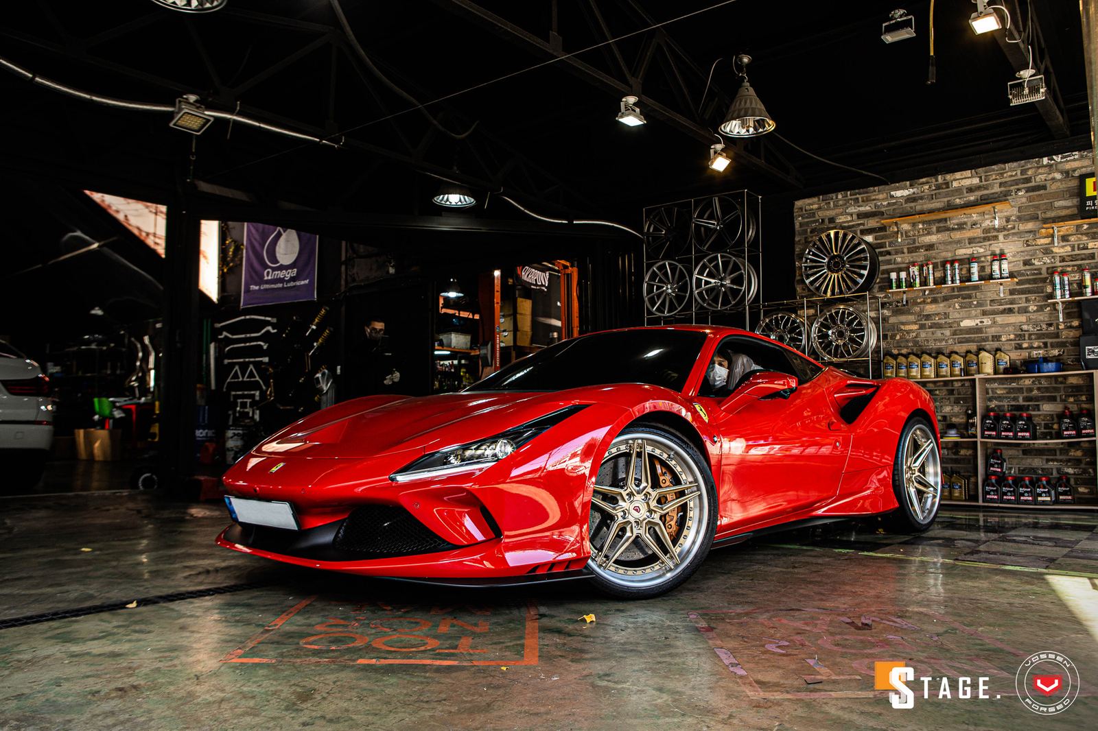 Vossen Forged EVO-1 (3-Piece) on Ferrari F8 F142MFL