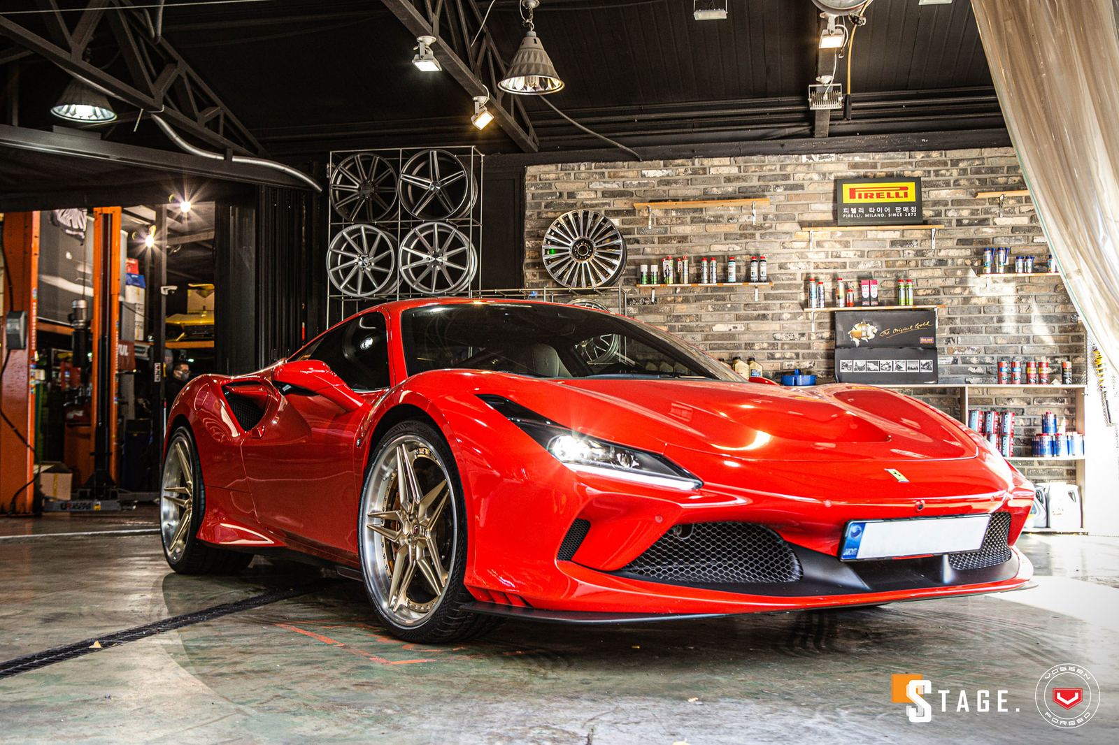 Vossen Forged EVO-1 (3-Piece) on Ferrari F8 F142MFL, photo 2