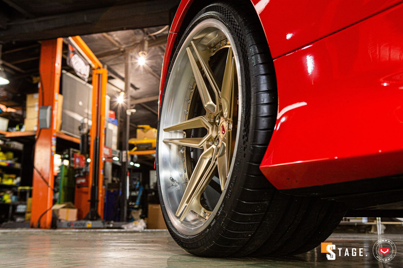 Vossen Forged EVO-1 (3-Piece) on Ferrari F8 F142MFL, photo 3