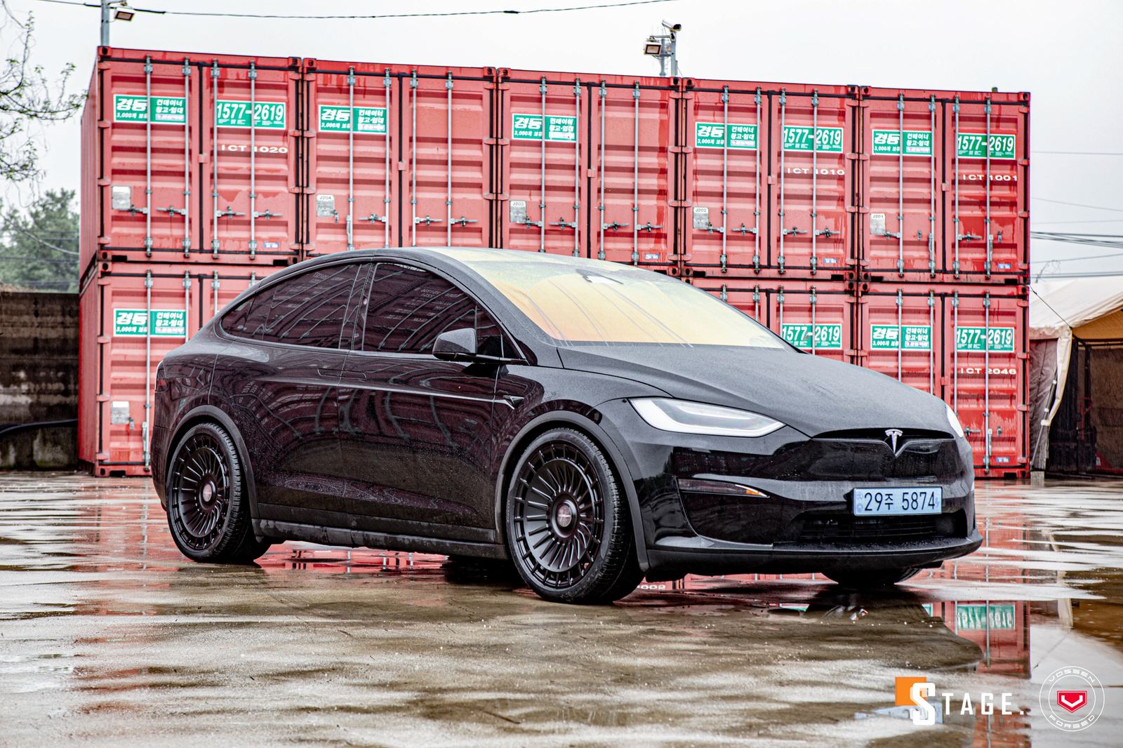 Vossen Forged S21-12 on Tesla Model X Facelift (2021-)