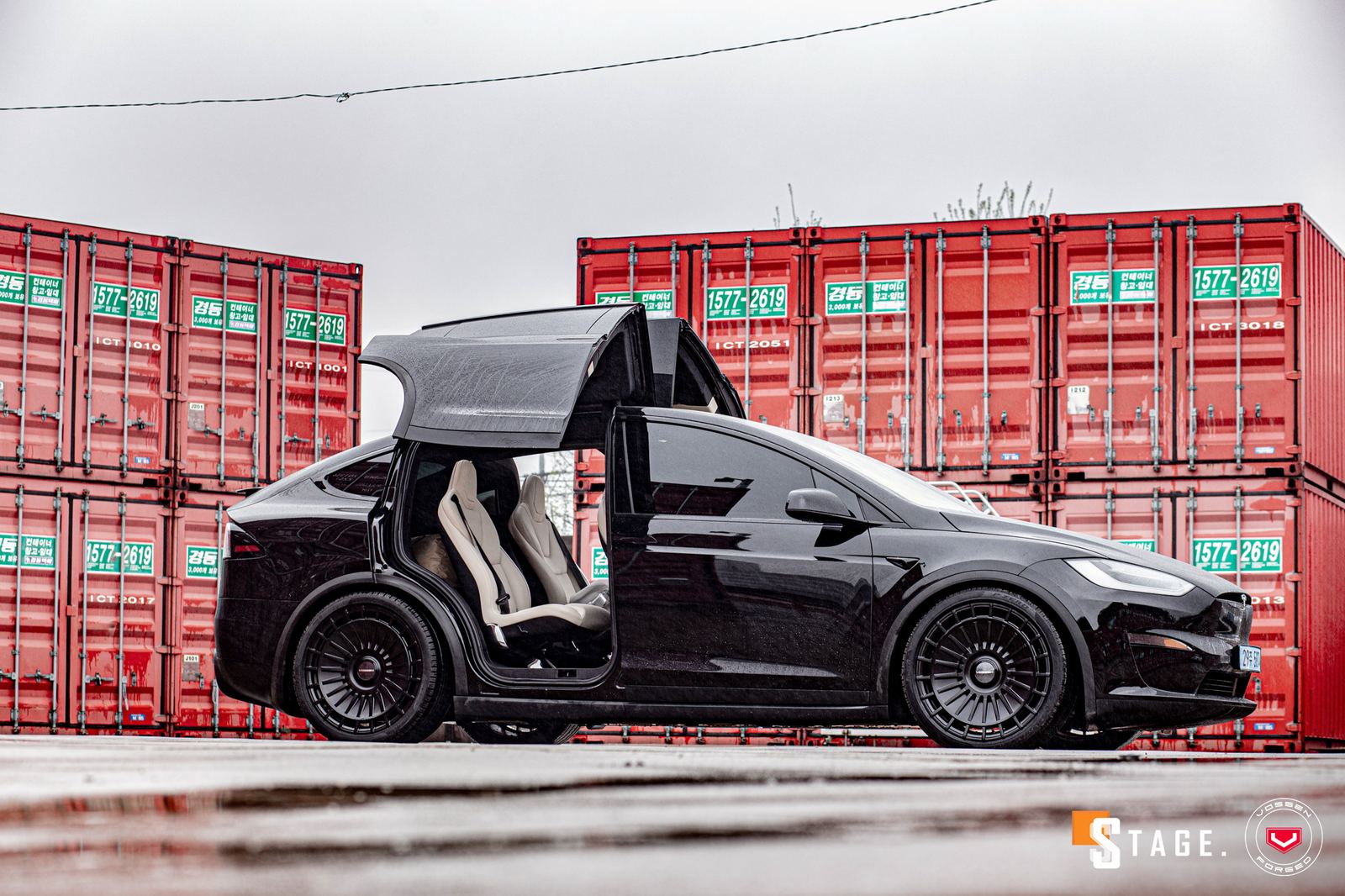 Vossen Forged S21-12 on Tesla Model X Facelift (2021-), photo 2