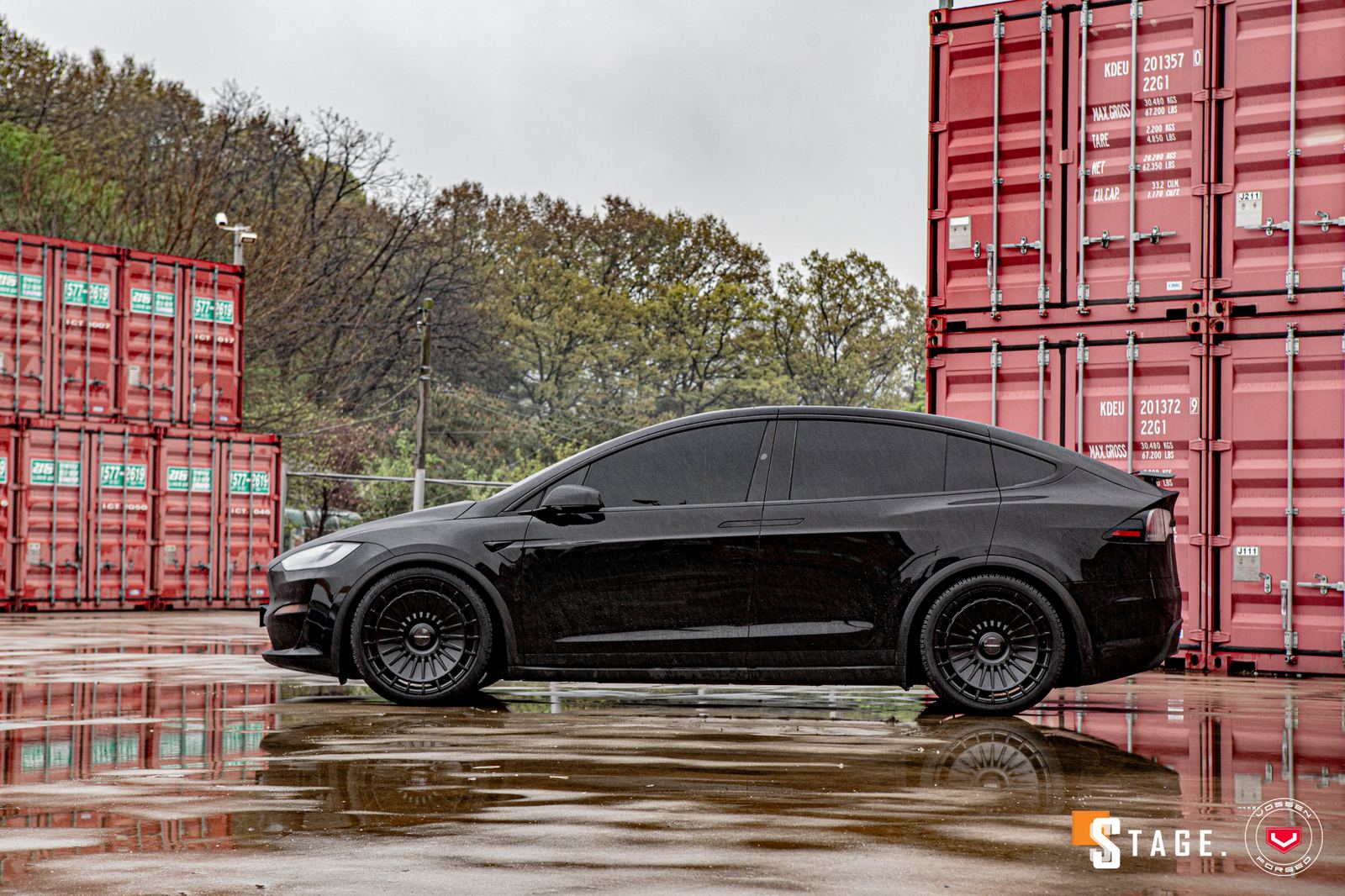 Vossen Forged S21-12 on Tesla Model X Facelift (2021-), photo 3