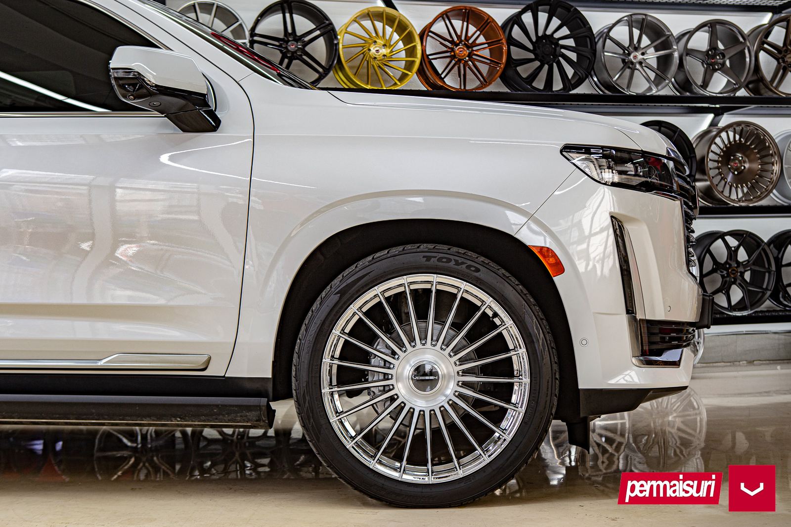 Vossen Forged HF-8 on Cadillac Escalade 5th gen (GMT T1XX), photo 3