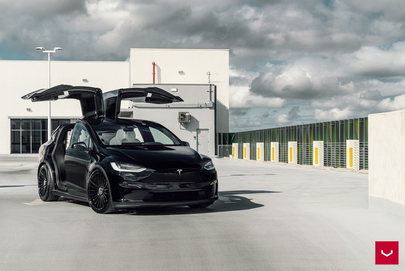 Vossen Forged HF-8 on Tesla Model X Original (2015-2021), photo 2