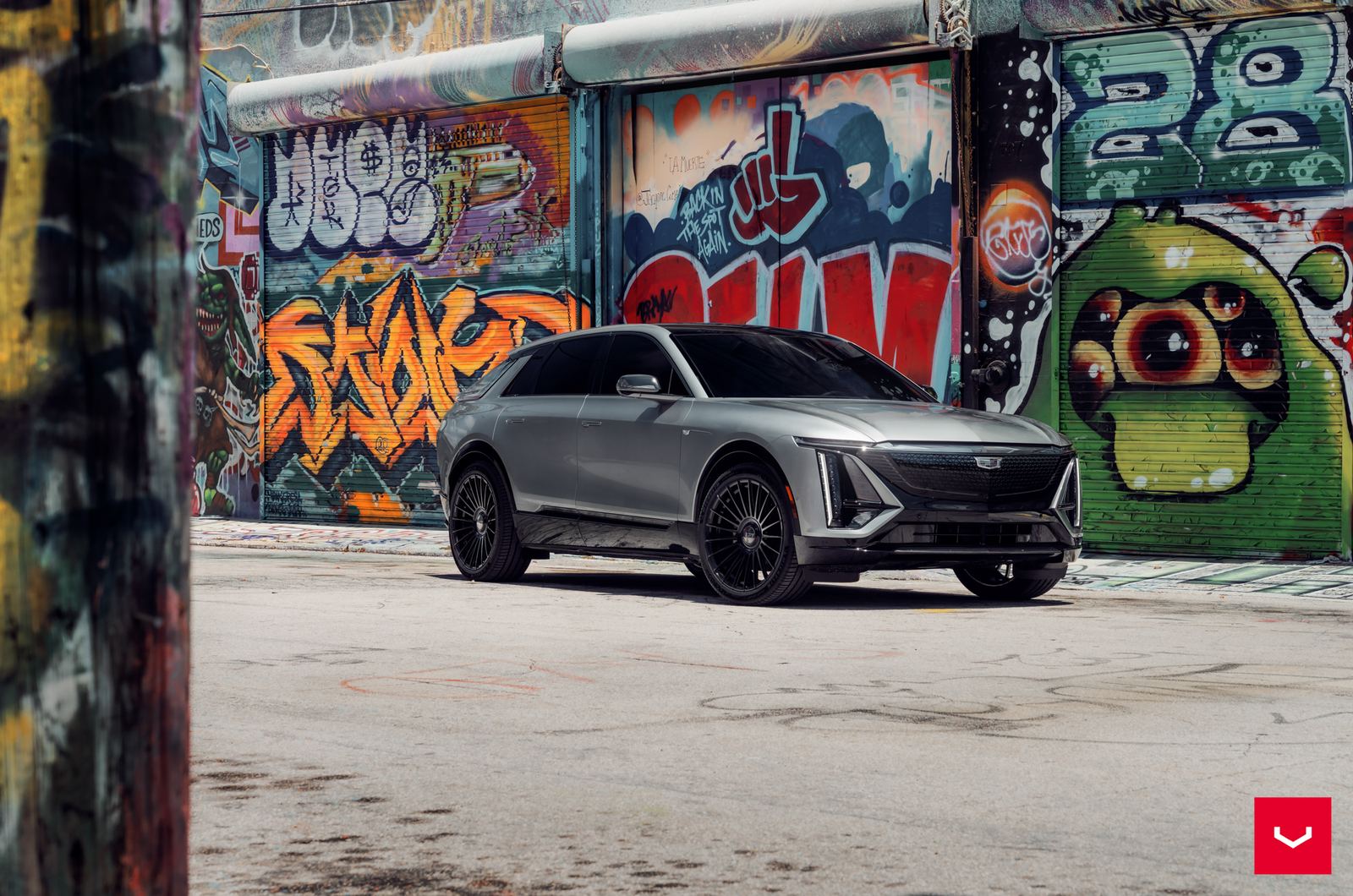 Vossen Forged HF-8 on Cadillac Lyriq 1st gen