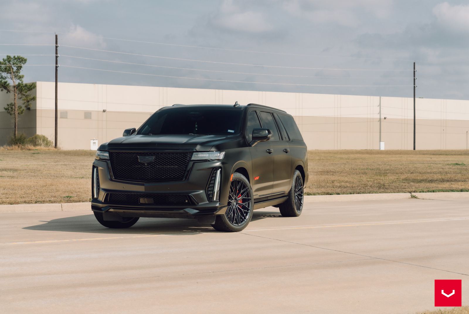Vossen Forged HFX-6 (6-lug) on Cadillac Escalade 5th gen (GMT T1XX)
