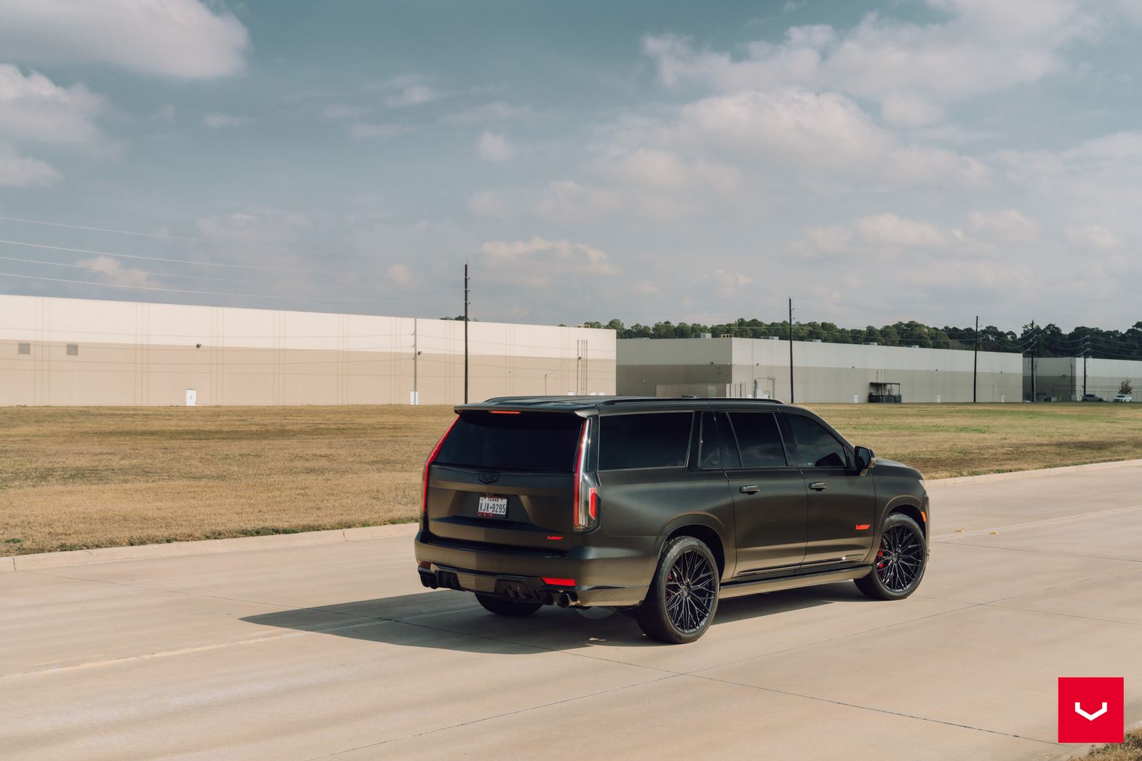Vossen Forged HFX-6 (6-lug) on Cadillac Escalade 5th gen (GMT T1XX), photo 2