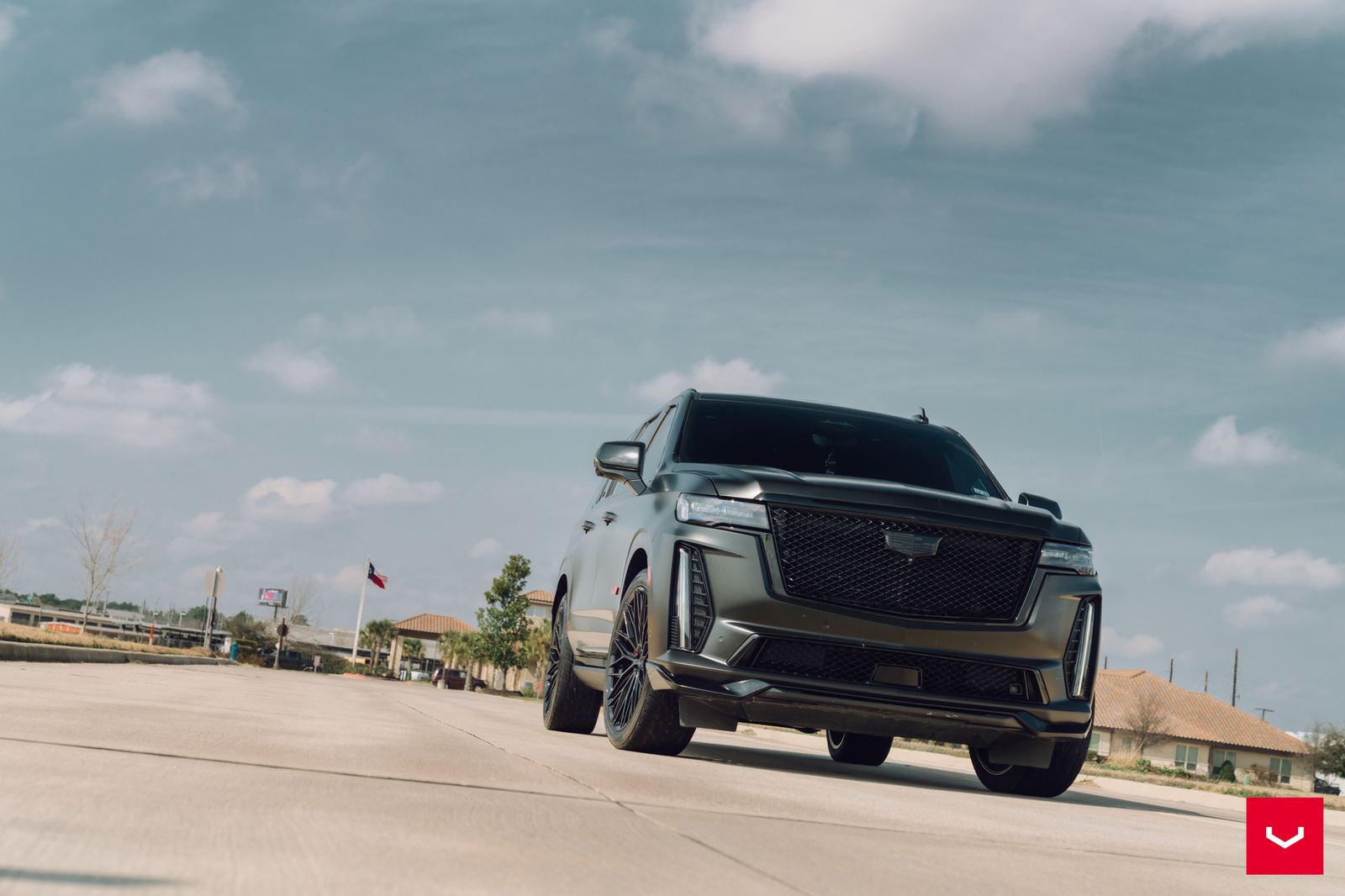Vossen Forged HFX-6 (6-lug) on Cadillac Escalade 5th gen (GMT T1XX), photo 3