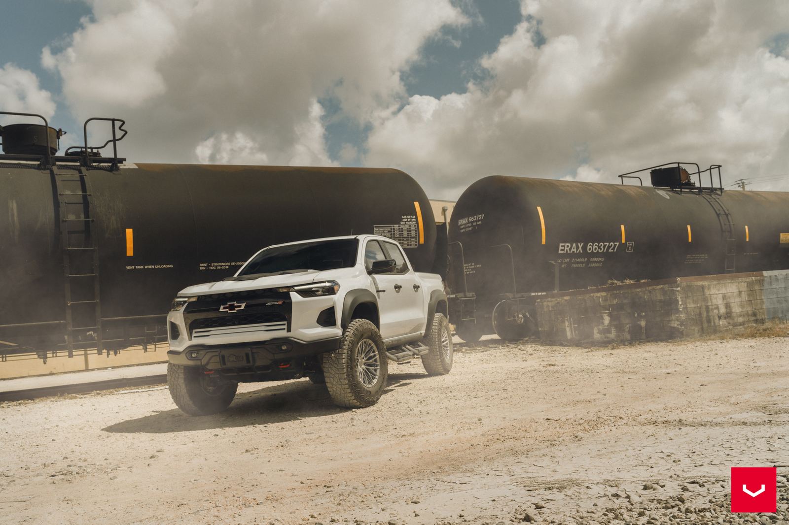 Vossen Forged HFX-6 (6-lug) on Chevrolet Colorado 3rd gen (2023-)
