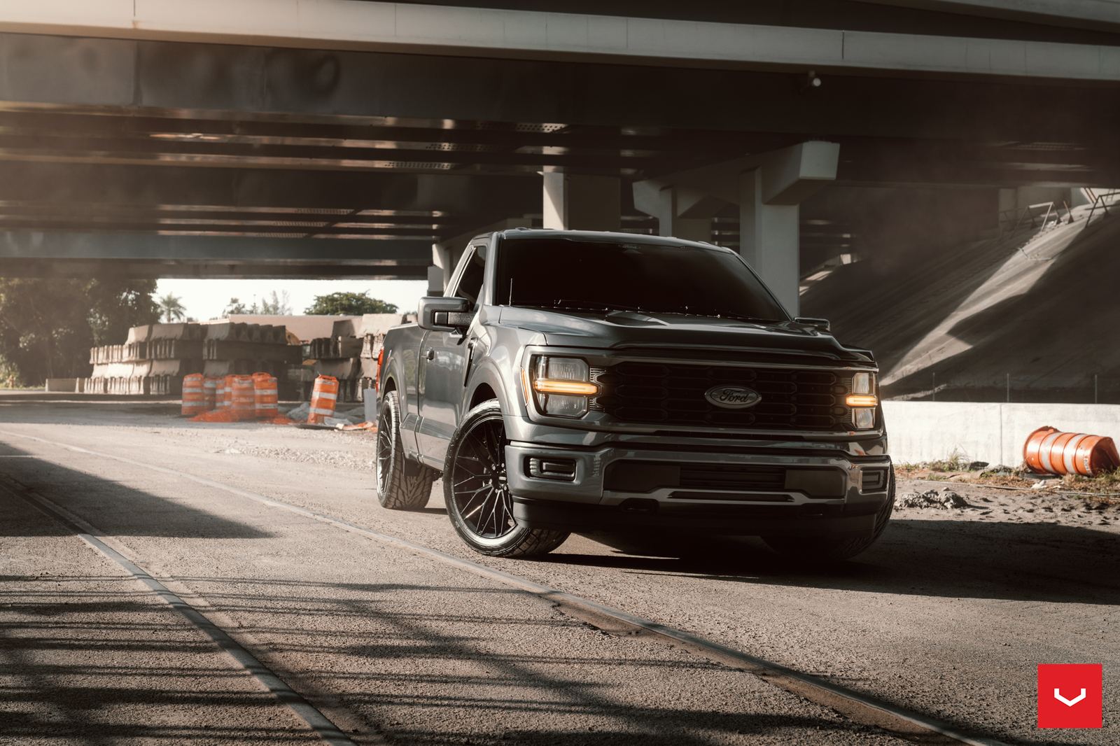 Vossen Forged HFX-6 (6-lug) on Ford F-150 P702 (2021-present)