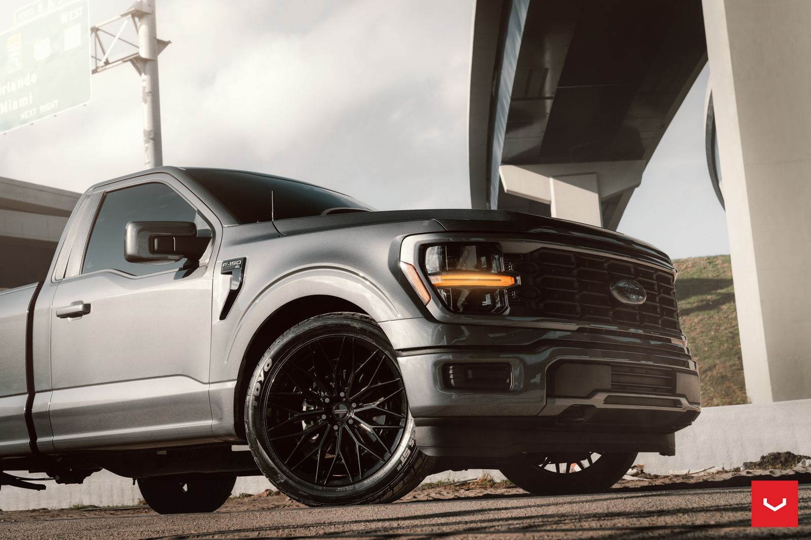 Vossen Forged HFX-6 (6-lug) on Ford F-150 P702 (2021-present), photo 2