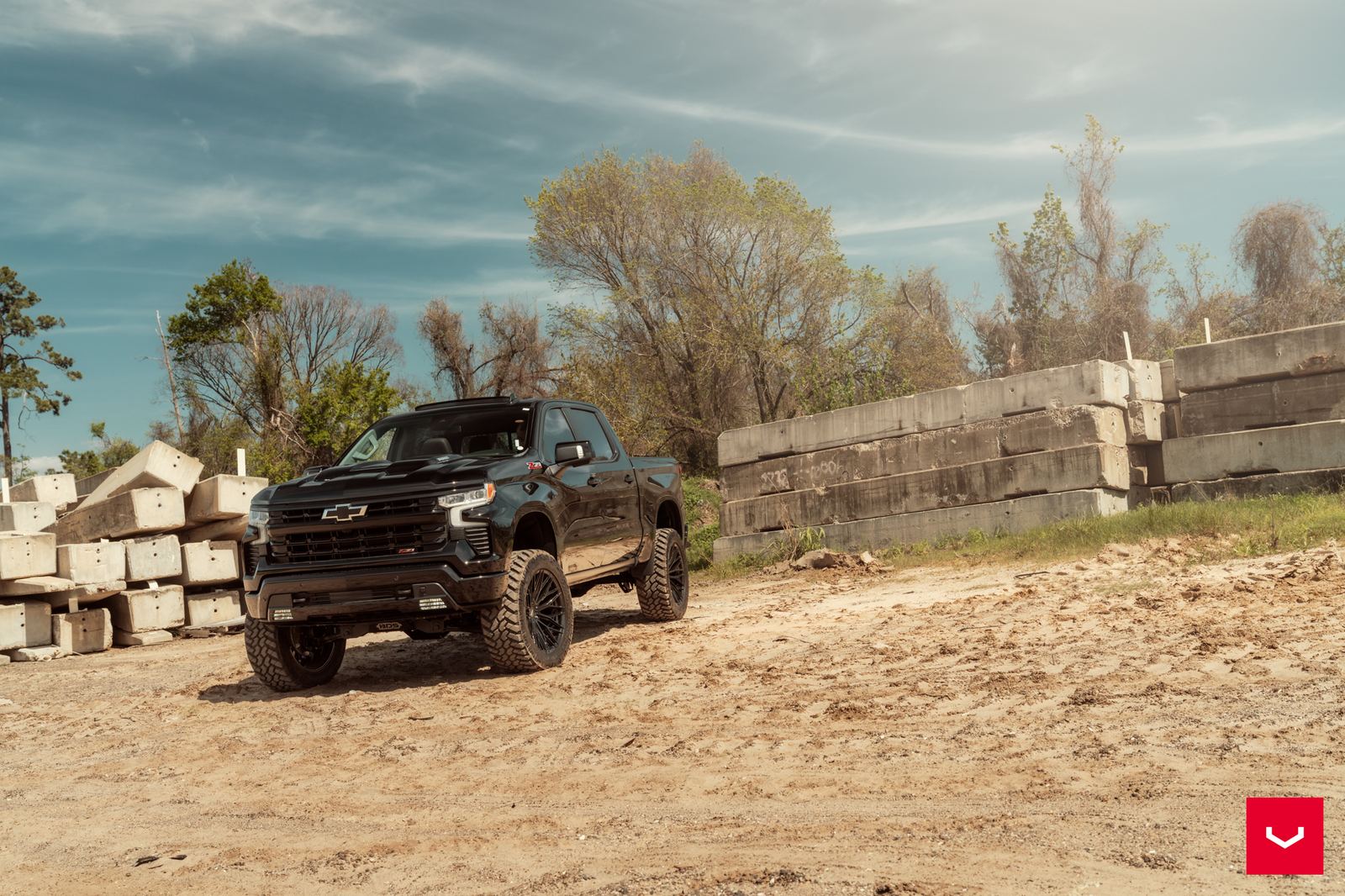Vossen Forged HFX-6 (6-lug) on Chevrolet Silverado T1.1, photo 2