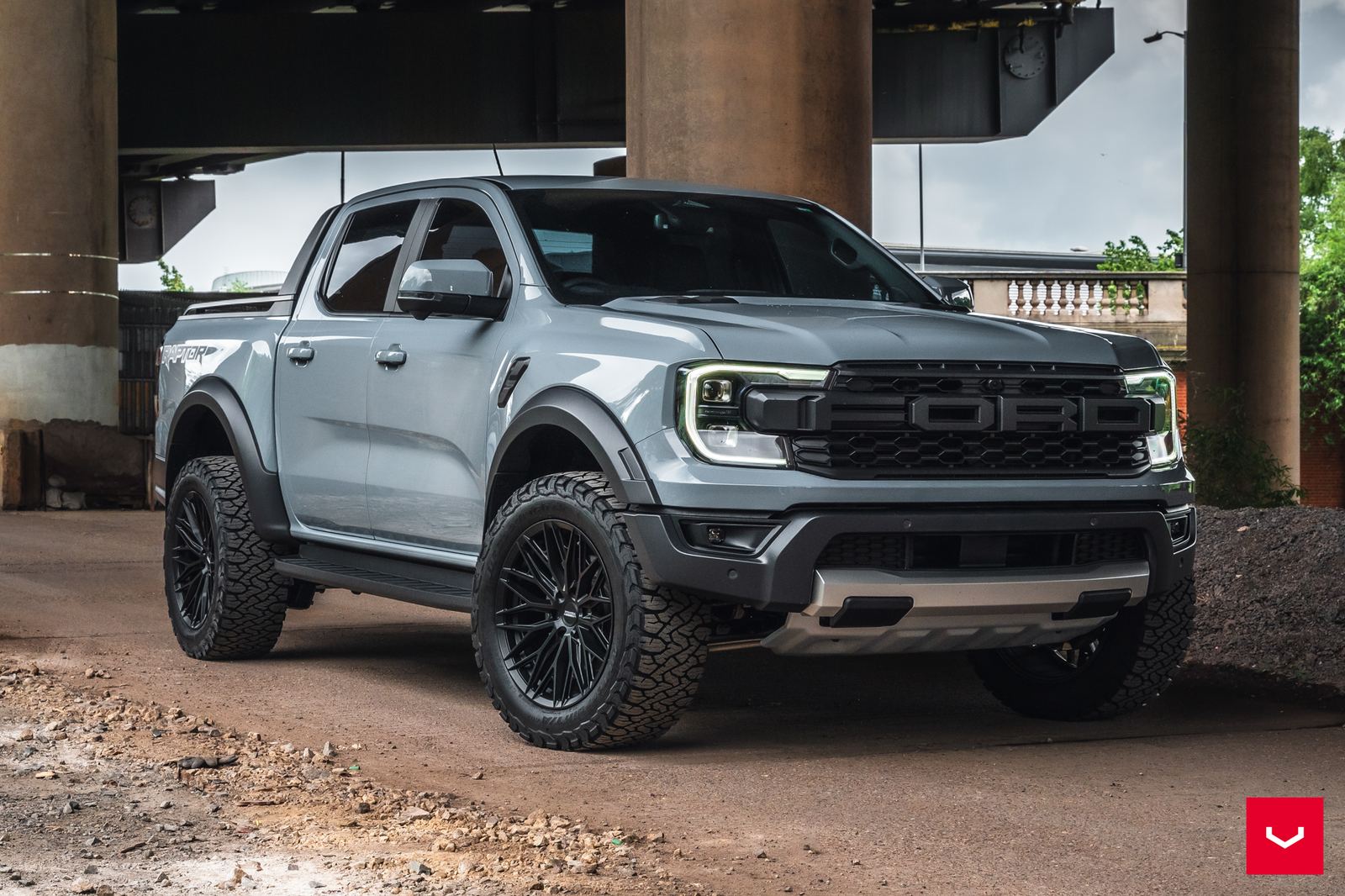 Vossen Forged HFX-6 (6-lug) on Ford Ranger T6.2 next-generation (2022-present, global)