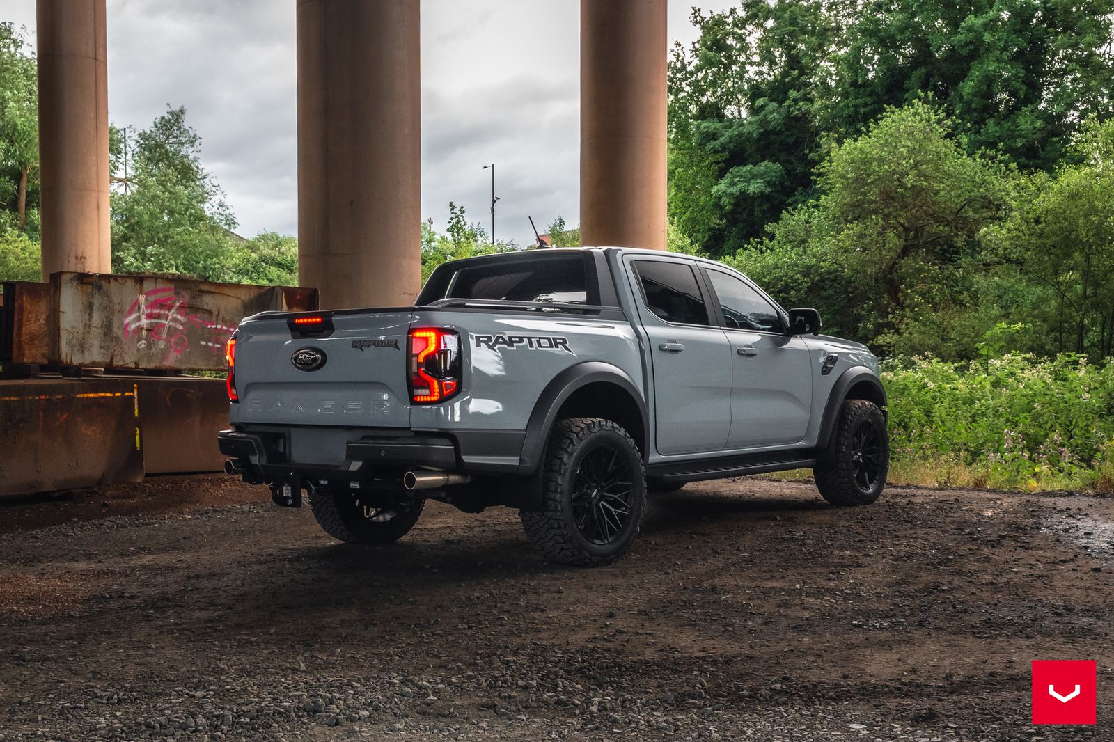 Vossen Forged HFX-6 (6-lug) on Ford Ranger T6.2 next-generation (2022-present, global), photo 2
