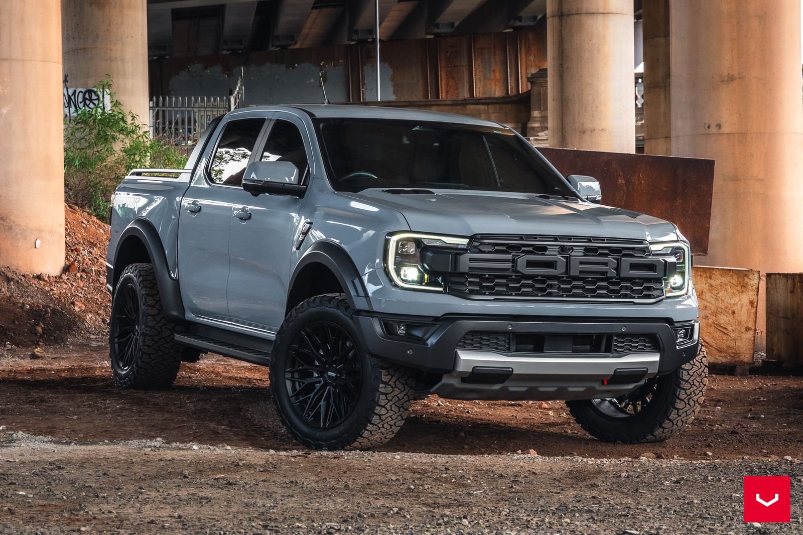 Vossen Forged HFX-6 (6-lug) on Ford Ranger T6.2 next-generation (2022-present, global), photo 3