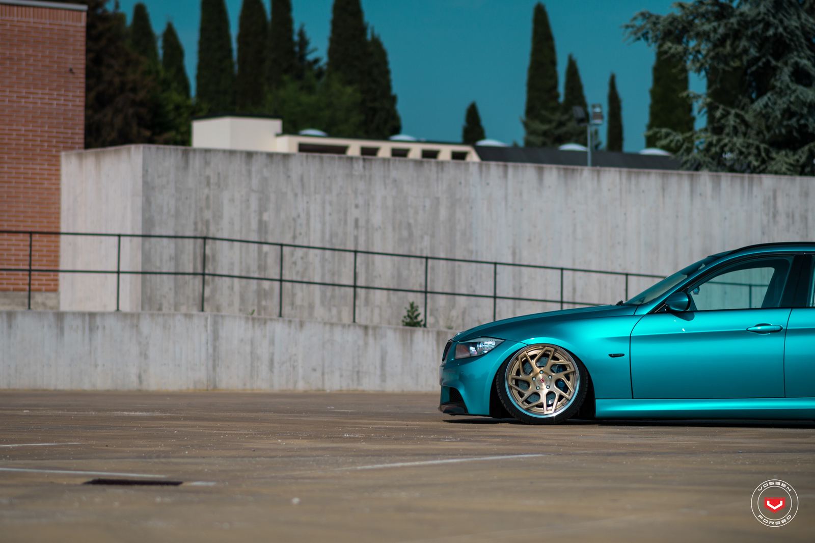 Vossen Forged CG-209T (3-Piece) on BMW 3 Series E90.1, photo 2