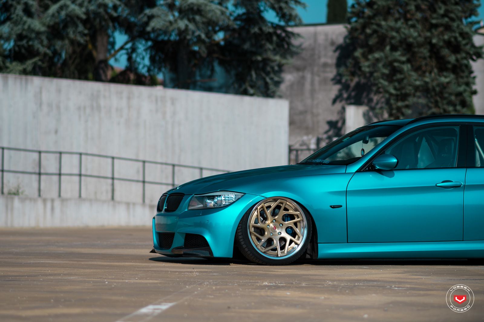 Vossen Forged CG-209T (3-Piece) on BMW 3 Series E90.1, photo 3