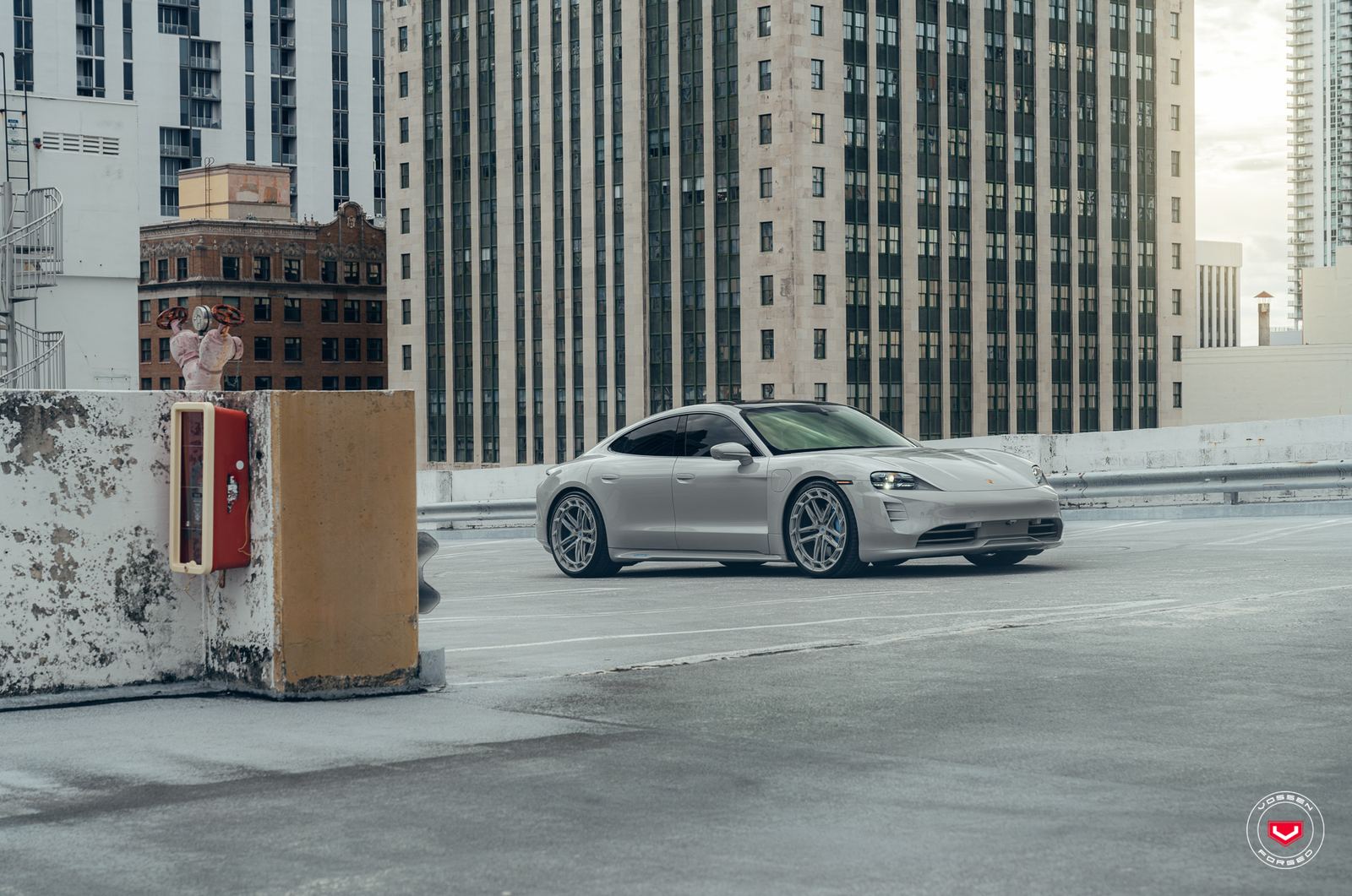 Vossen Forged LC3-03T on Porsche Taycan J1.1, photo 2