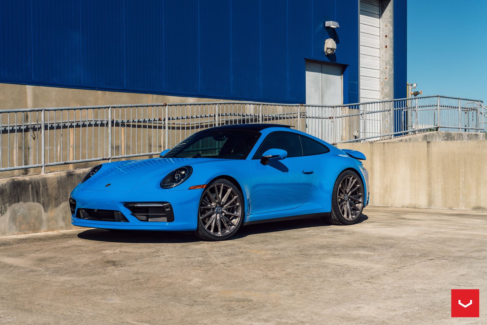Vossen Forged HF-4T on Porsche 911 992.1