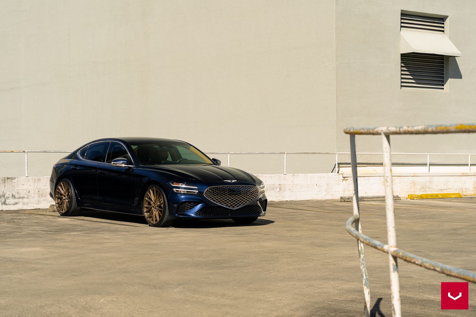 Vossen Forged HF-4T on Genesis G70 1st gen (IK)