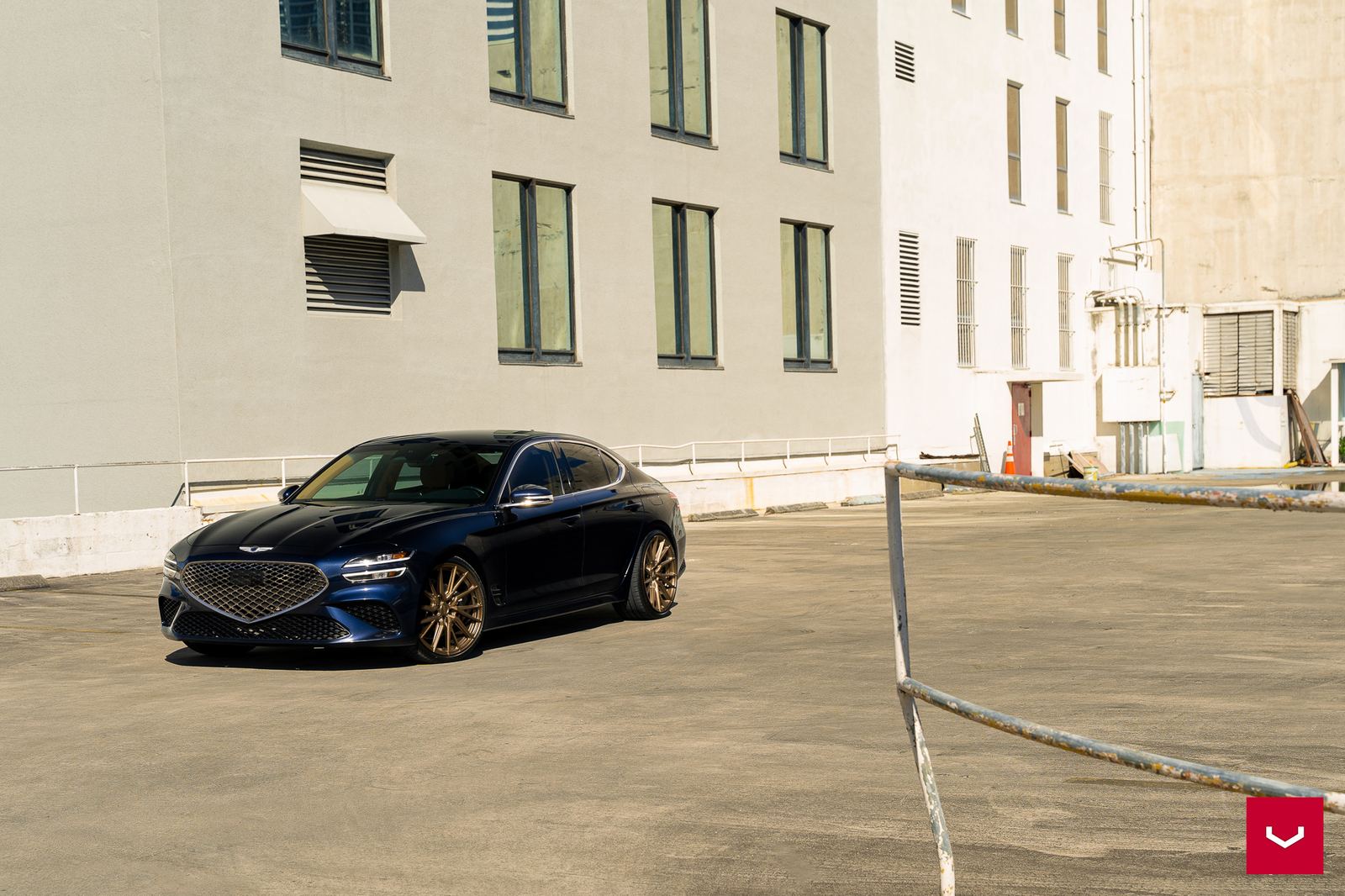 Vossen Forged HF-4T on Genesis G70 1st gen (IK), photo 2