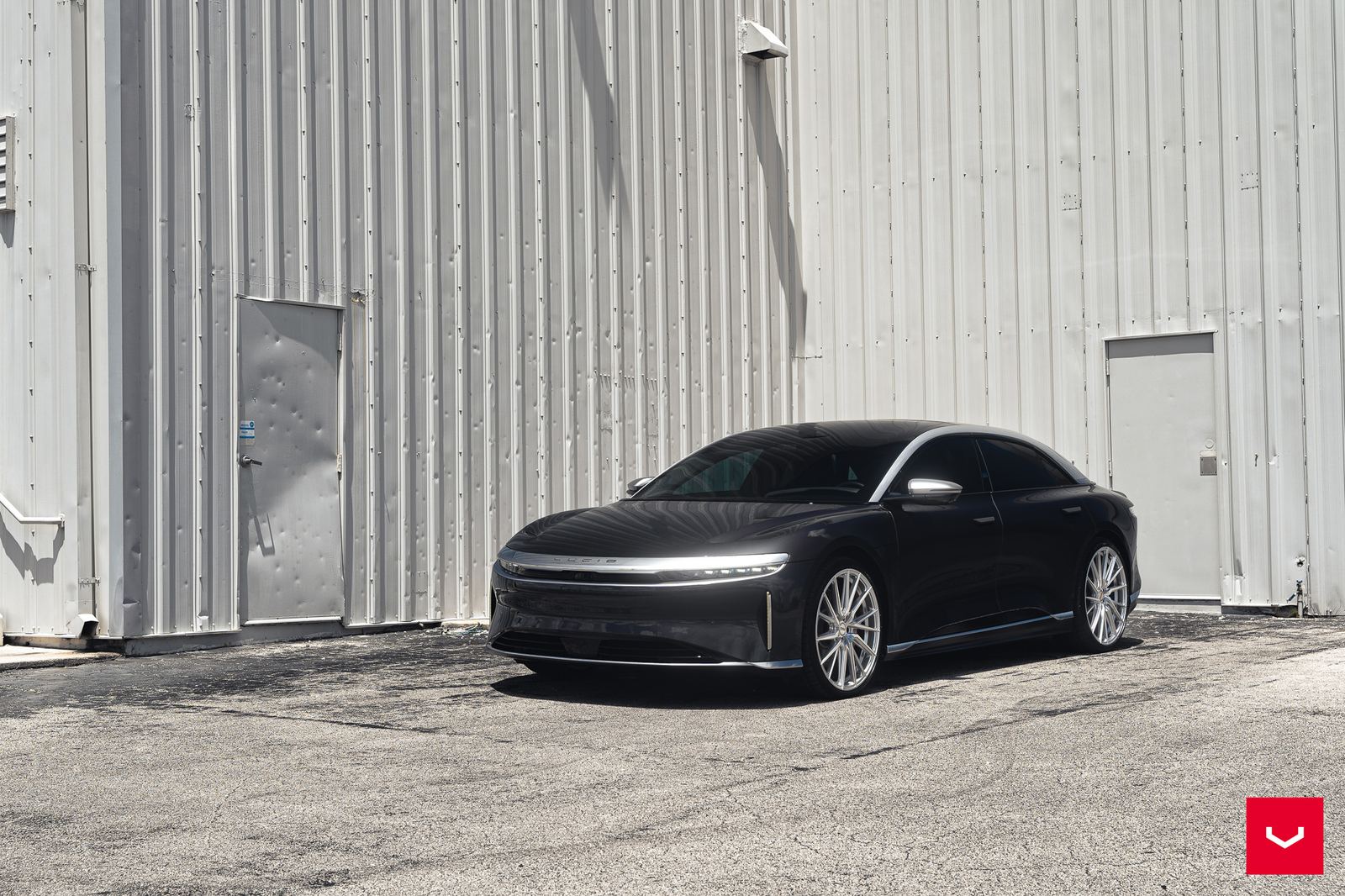 Vossen Forged HF-4T on Lucid Air 1st gen