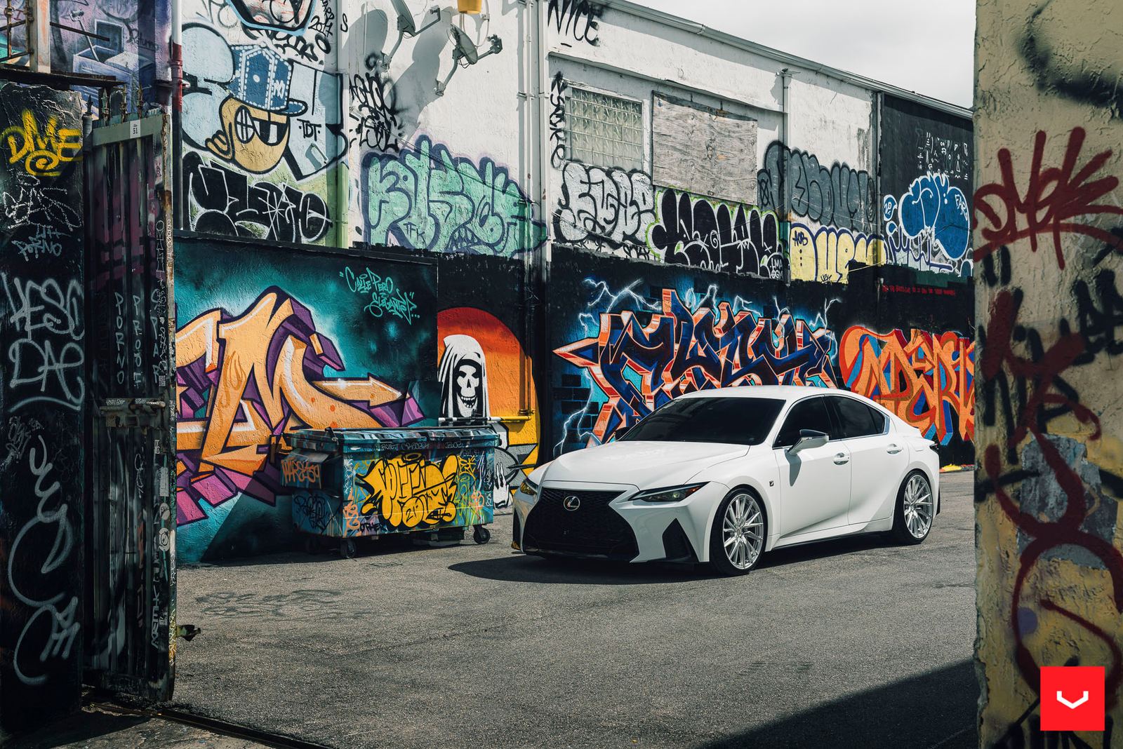Vossen Forged HF-4T on Lexus IS XE30