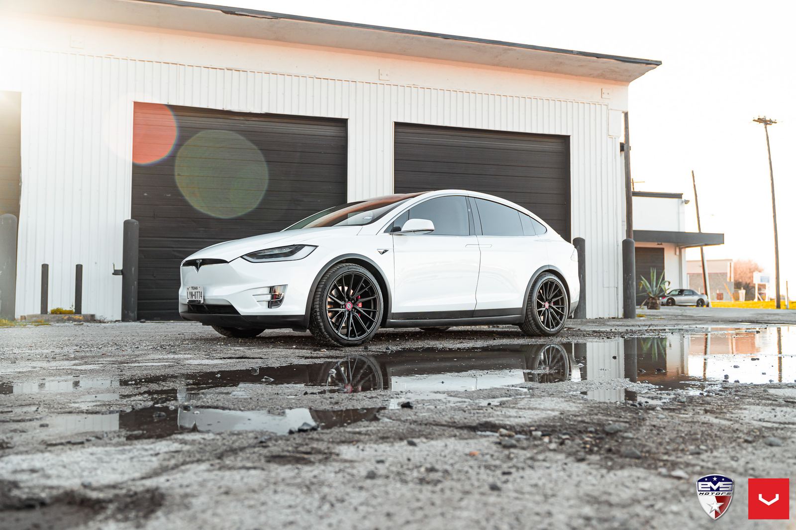 Vossen Forged HF-4T on Tesla Model X Original (2015-2021)