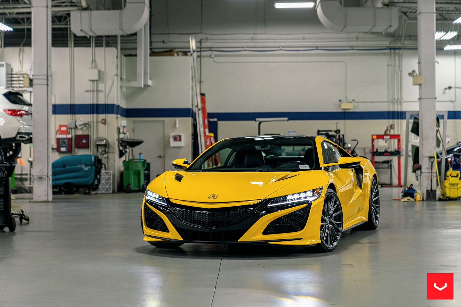 Vossen Forged HF-4T on Acura NSX II (NC1)