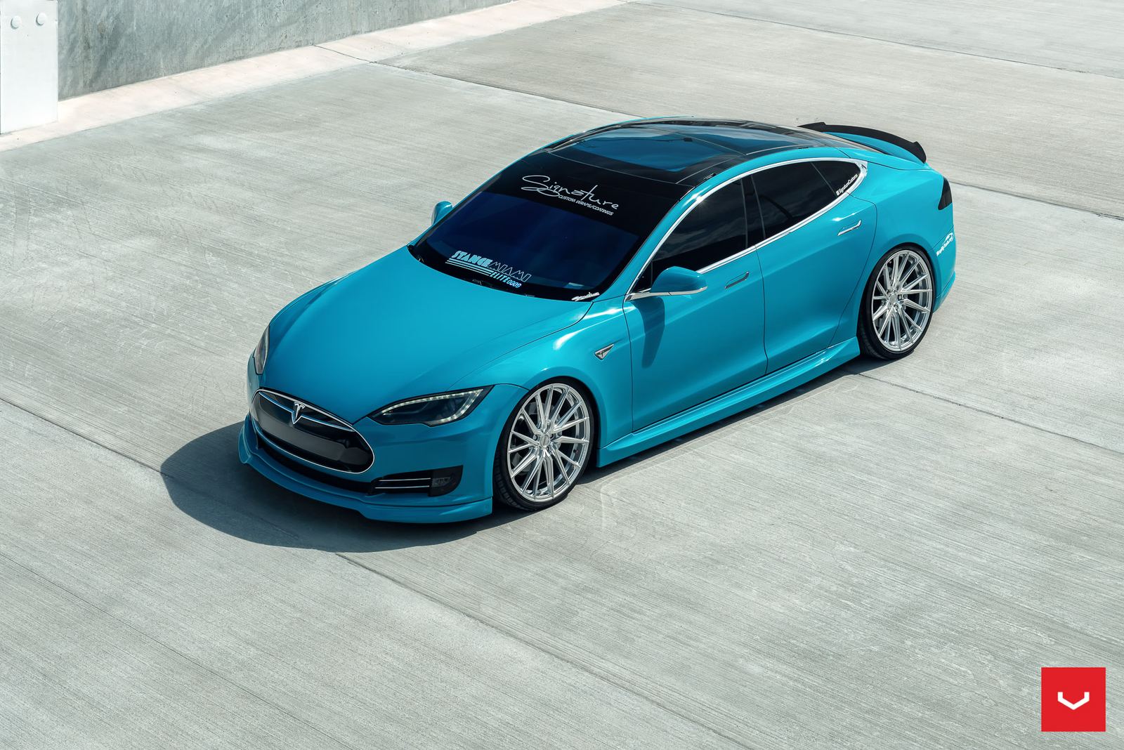 Vossen Forged HF-4T on Tesla Model S Original (2012-2016)