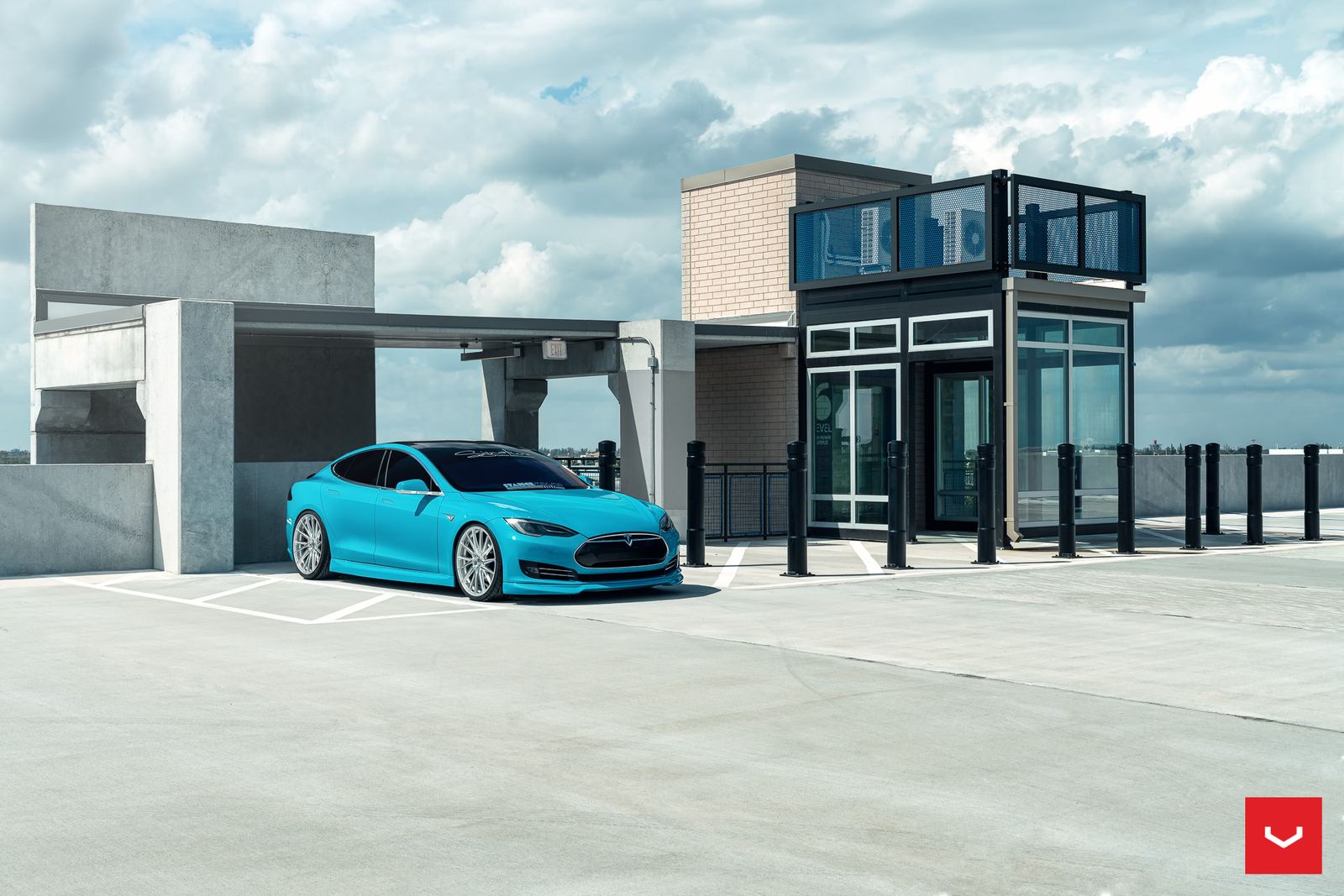 Vossen Forged HF-4T on Tesla Model S Original (2012-2016), photo 2
