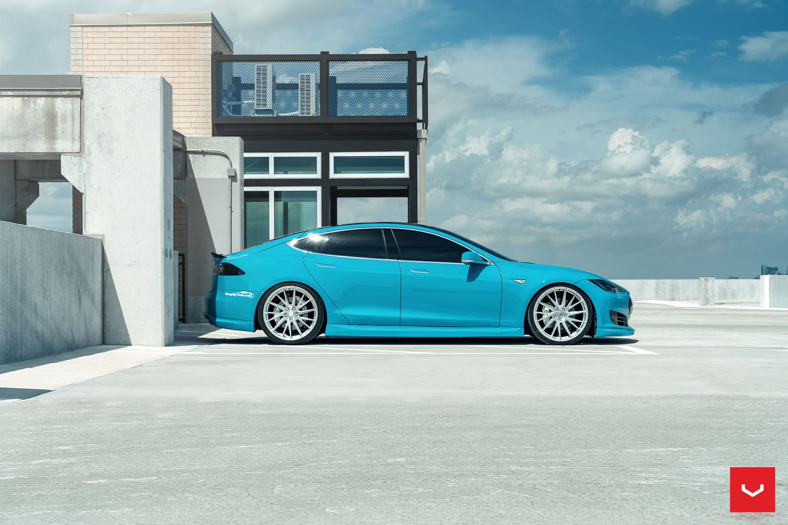 Vossen Forged HF-4T on Tesla Model S Original (2012-2016), photo 3