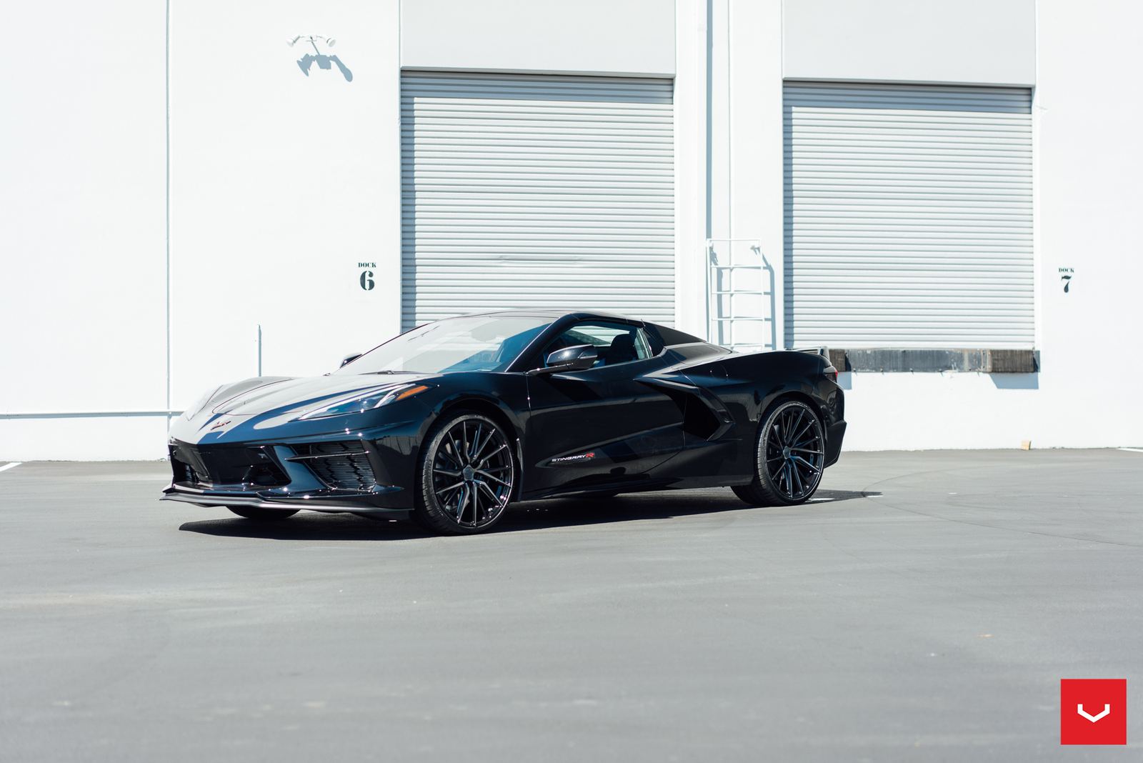 Vossen Forged HF-4T on Chevrolet Corvette C8