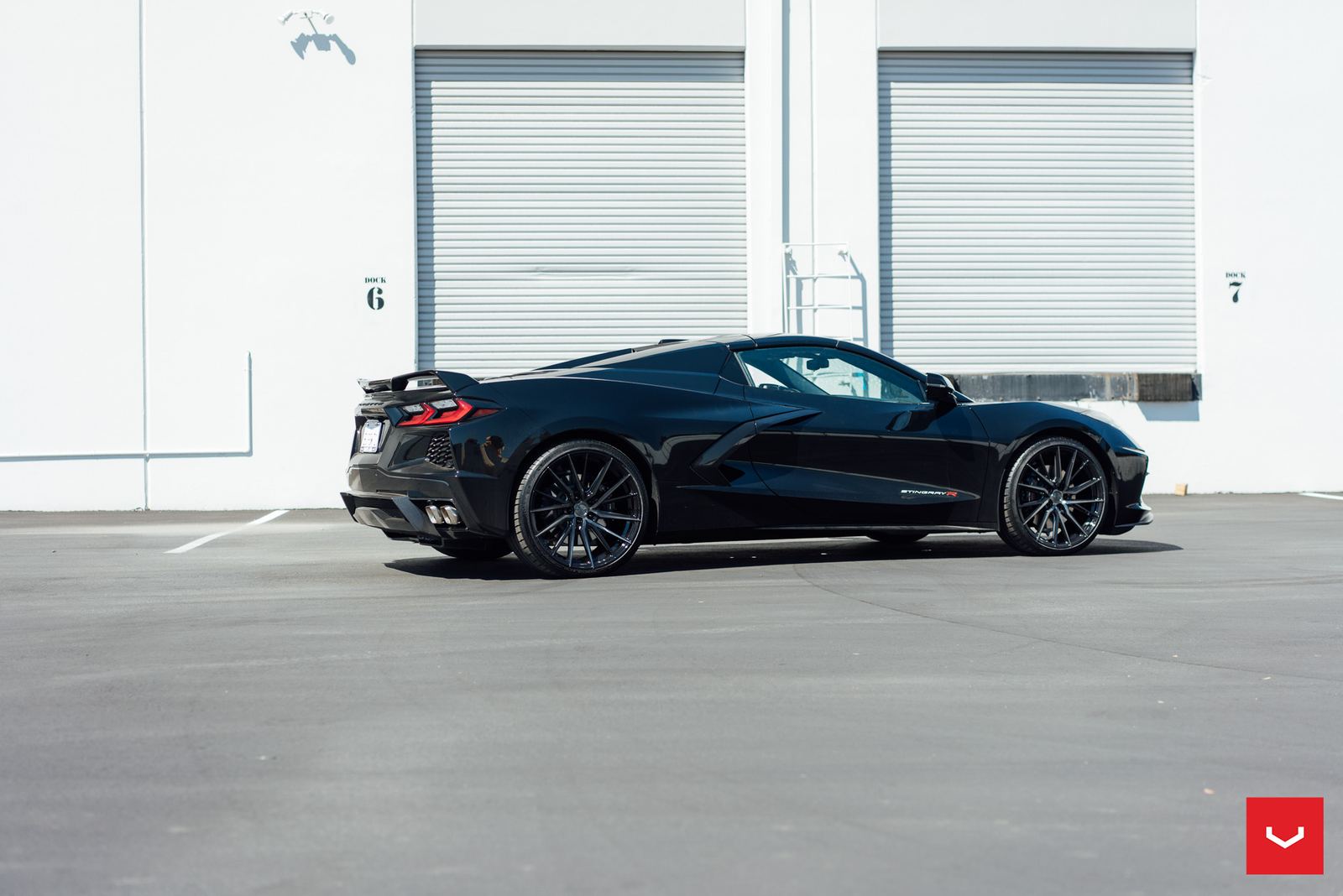 Vossen Forged HF-4T on Chevrolet Corvette C8, photo 2