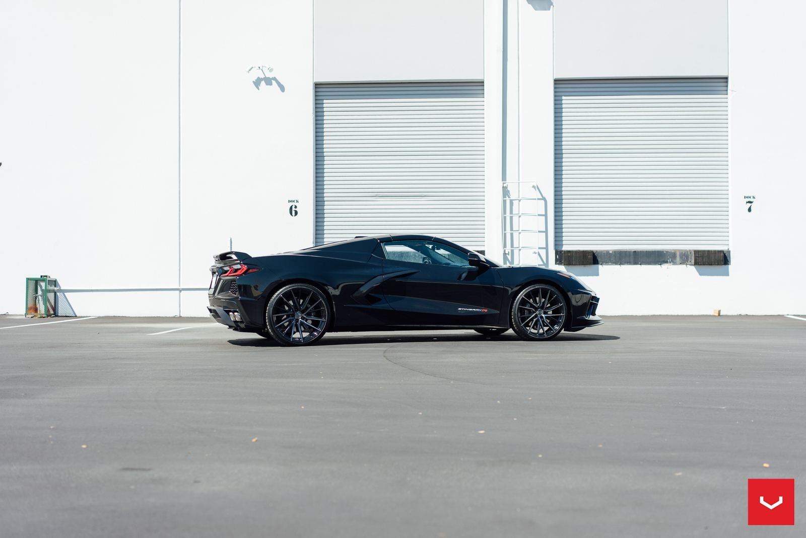 Vossen Forged HF-4T on Chevrolet Corvette C8, photo 3