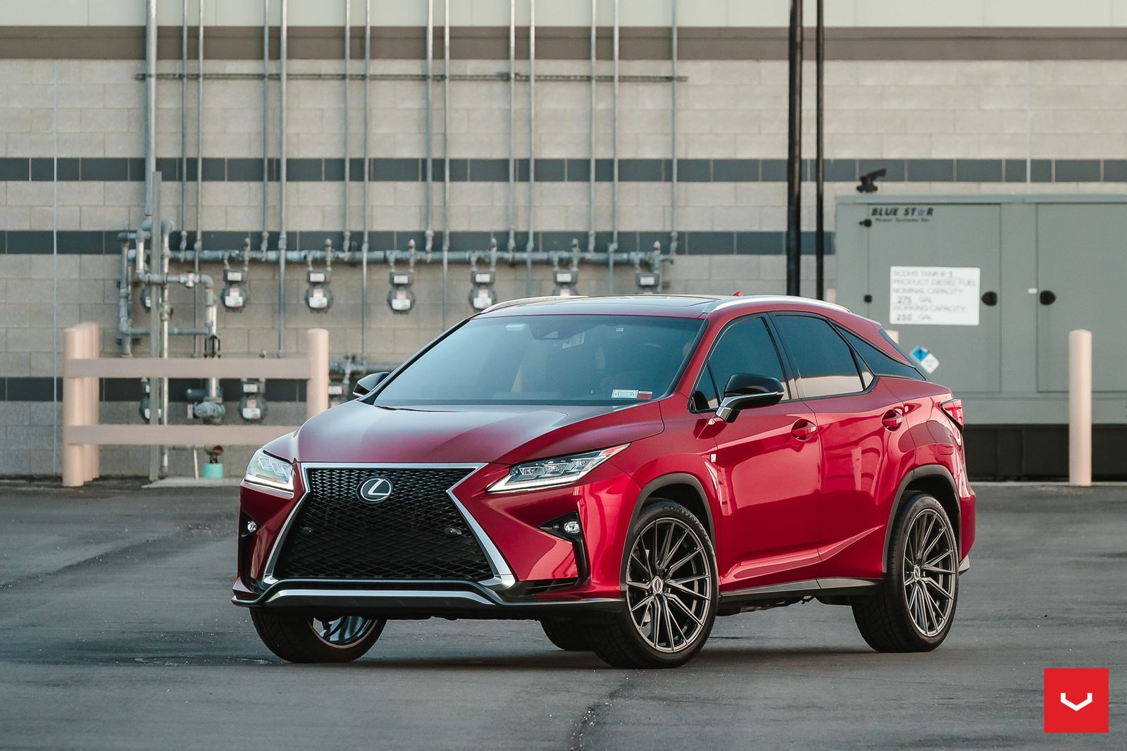 Vossen Forged HF-4T on Lexus RX AL20