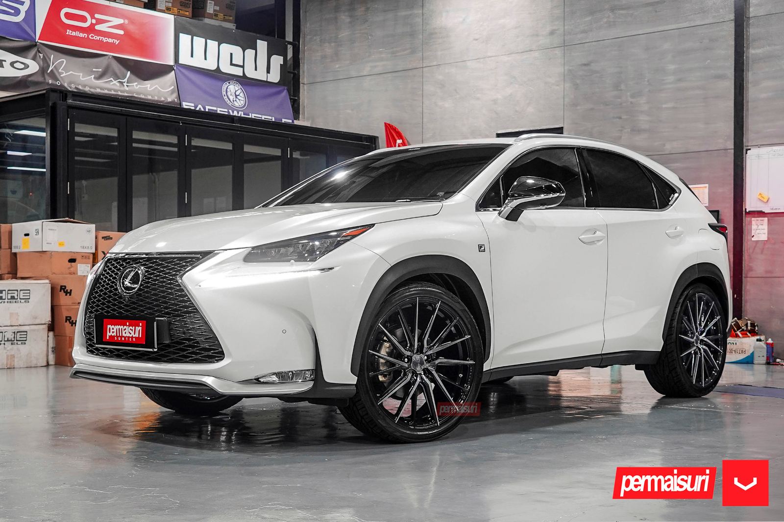 Vossen Forged HF-4T on Lexus NX AZ20
