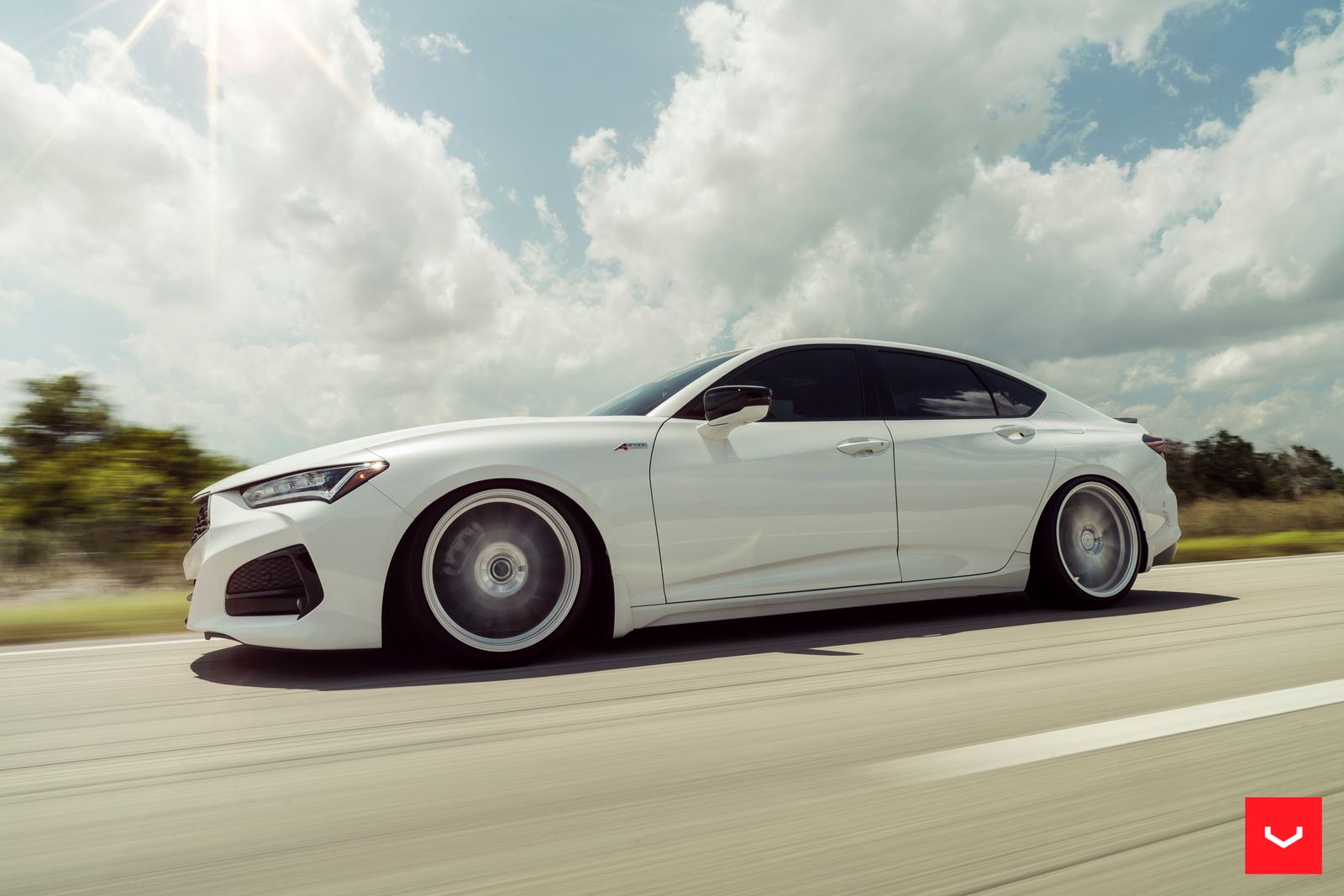 Vossen Forged HF-4T on Acura TLX II (UB7), photo 2