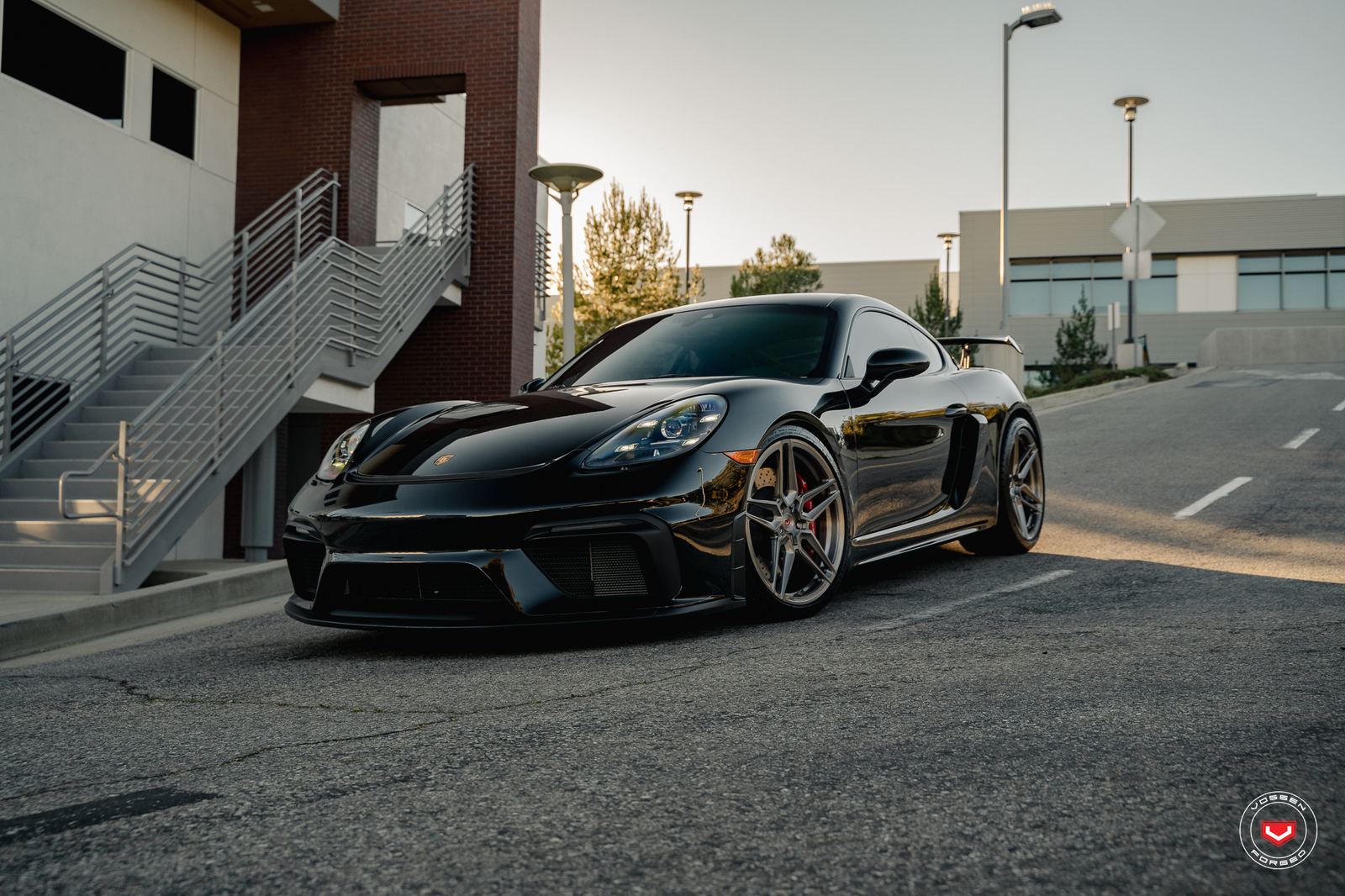 Vossen Forged EVO-1 on Porsche Cayman 982