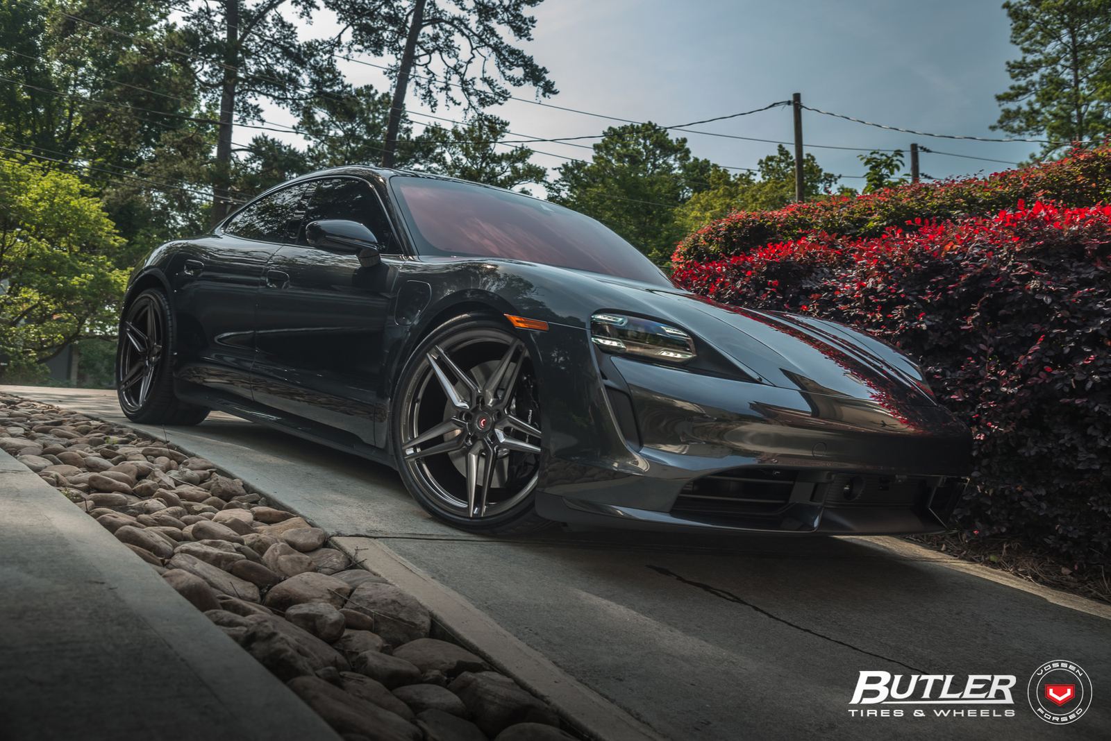 Vossen Forged EVO-1 on Porsche Taycan J1.1