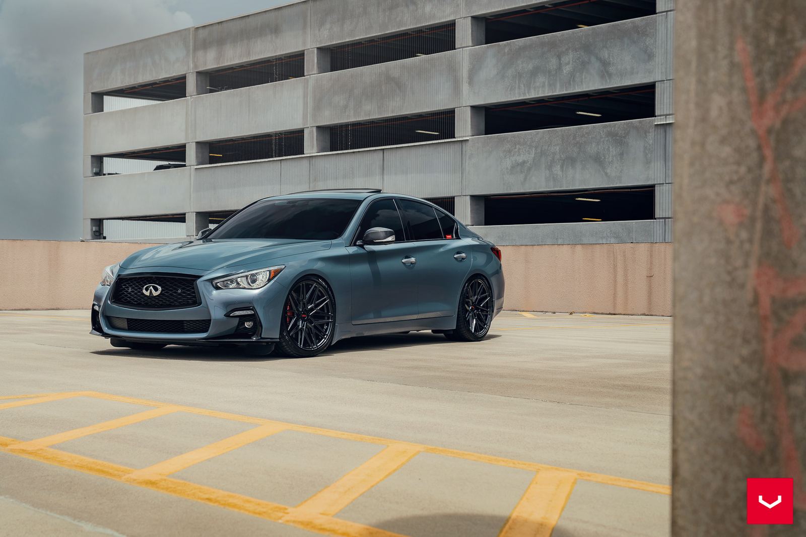 Vossen Forged HF-7 on Infiniti Q50 V37